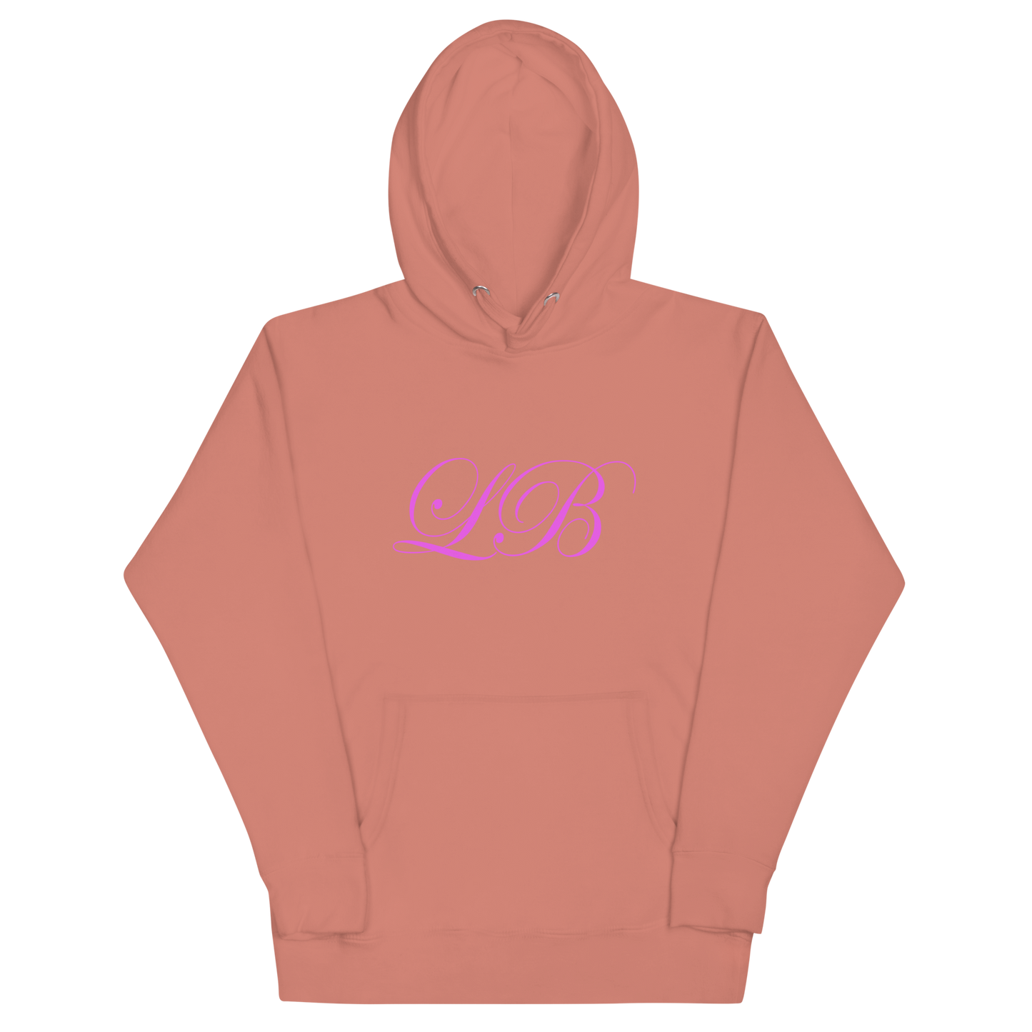 calligraphy (Pink) - Unisex Hoodie - Lavish Bubbles - LAVISH BUBBLES