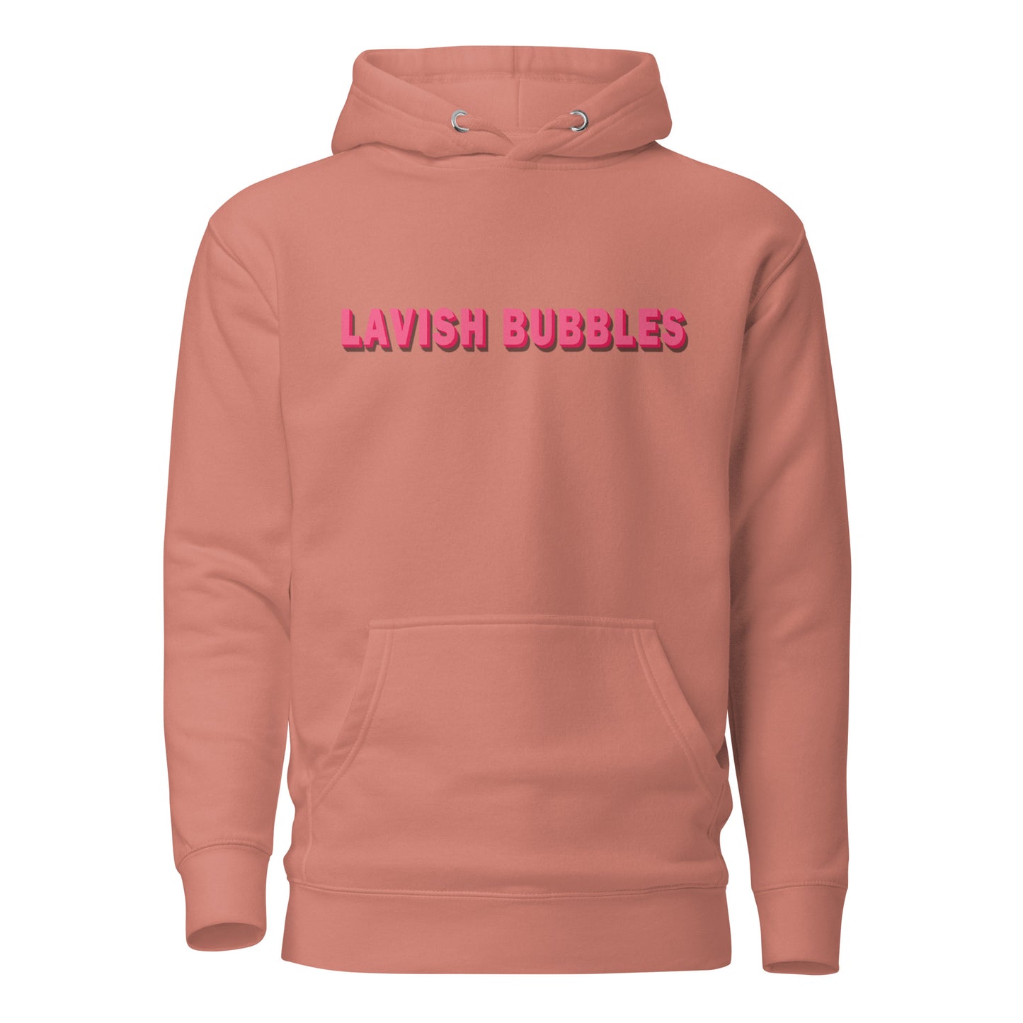 Pink name - Unisex Hoodie - Lavish Bubbles - LAVISH BUBBLES