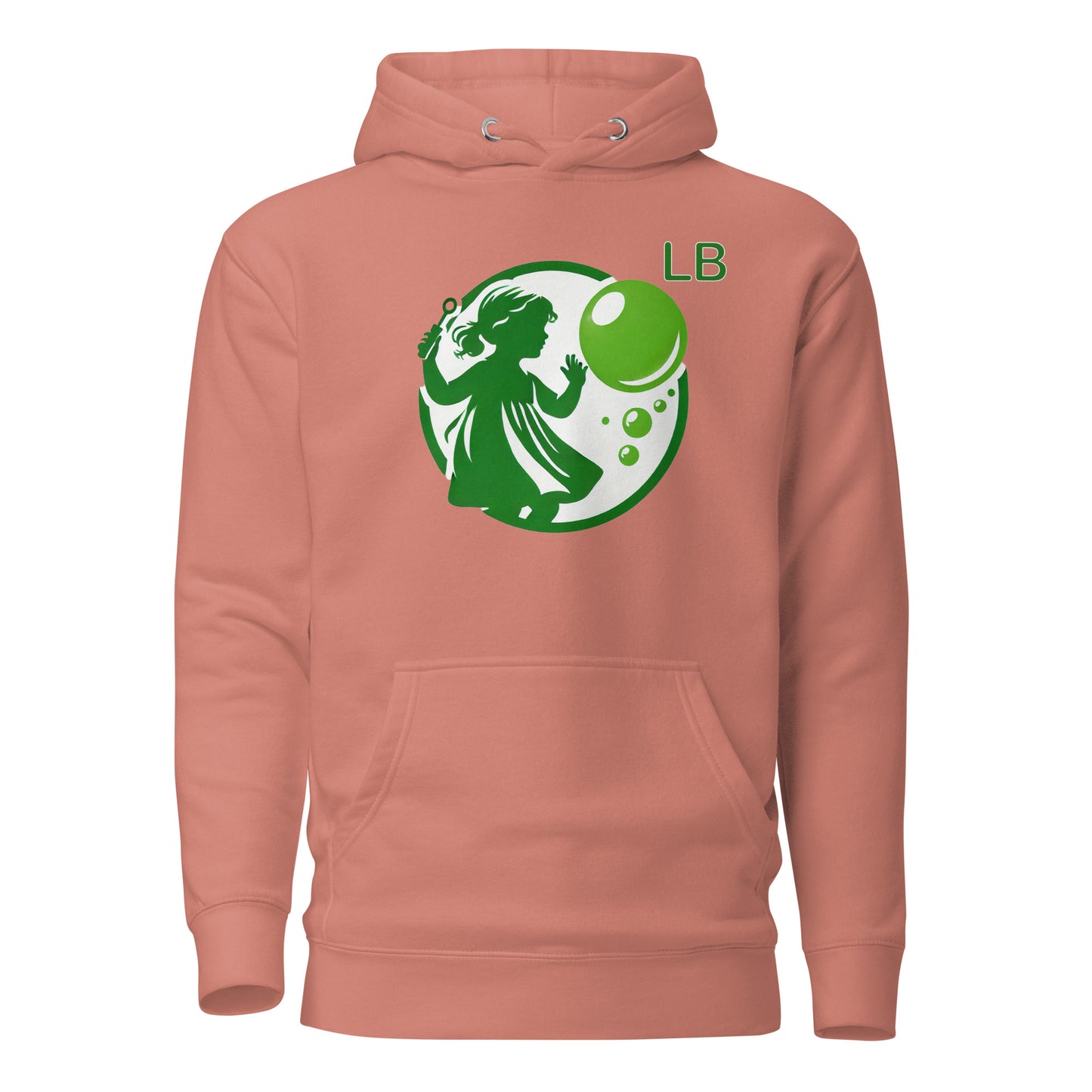 Green Girl - Unisex Hoodie - Lavish Bubbles - LAVISH BUBBLES