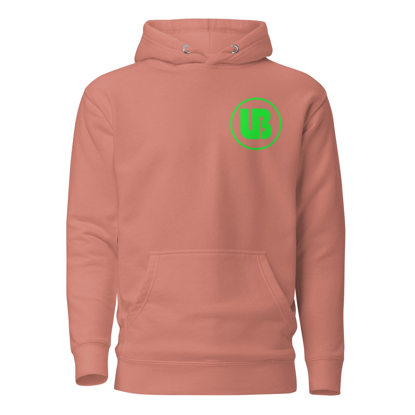 Classic logo (green) - Sweatshirt à capuche unisex