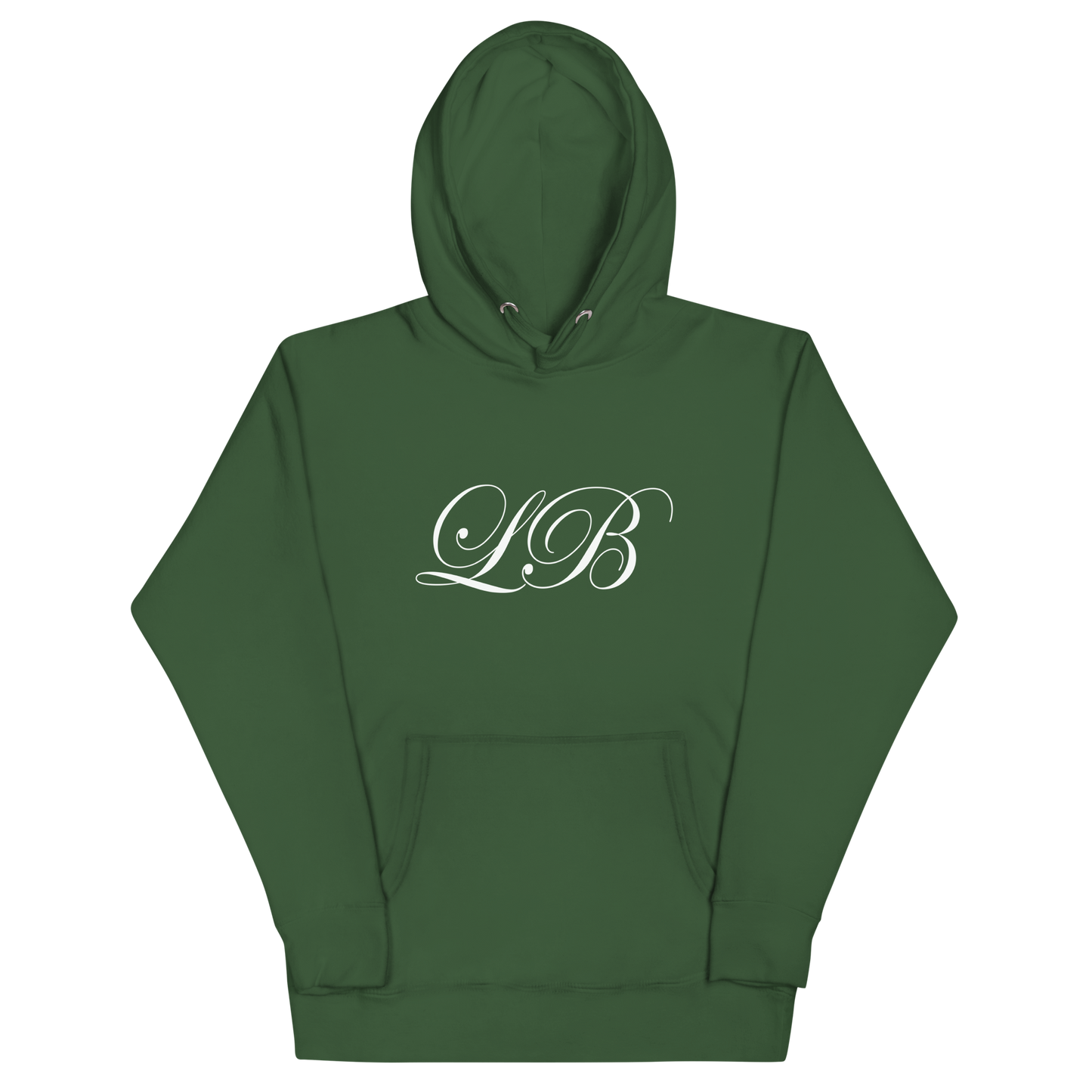 calligraphy (White) - Unisex Hoodie - Lavish Bubbles - LAVISH BUBBLES