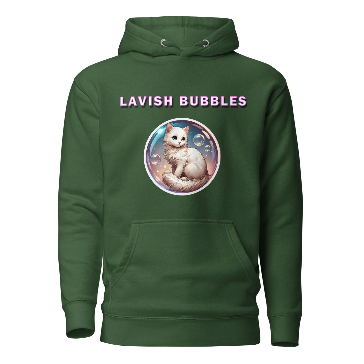 Fancy Kitty - Unisex Hoodie - Lavish Bubbles - LAVISH BUBBLES