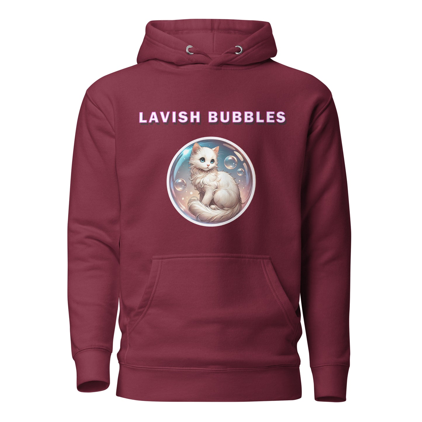 Fancy Kitty - Unisex Hoodie - Lavish Bubbles - LAVISH BUBBLES