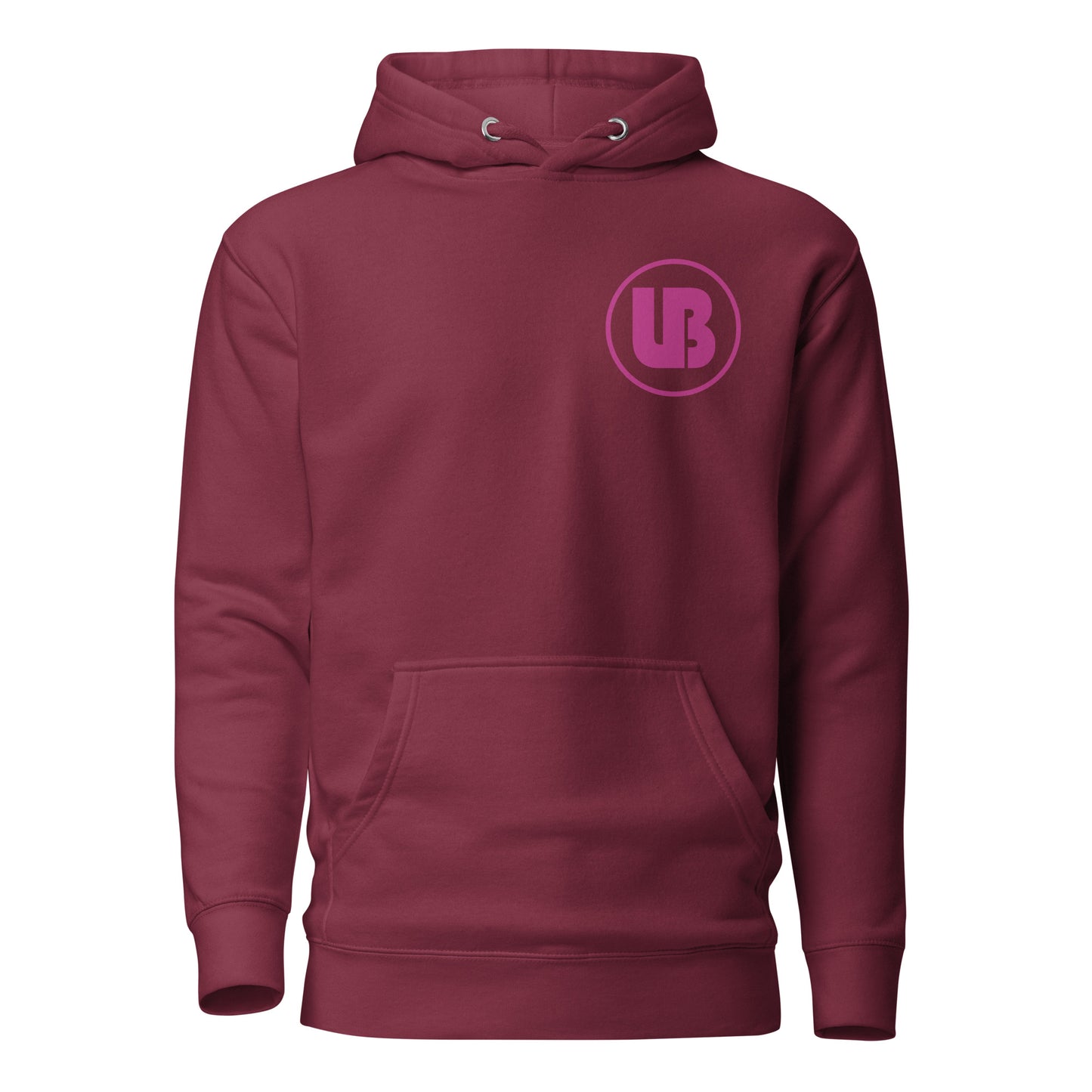 Classic logo (berry) - Sweatshirt à capuche unisex