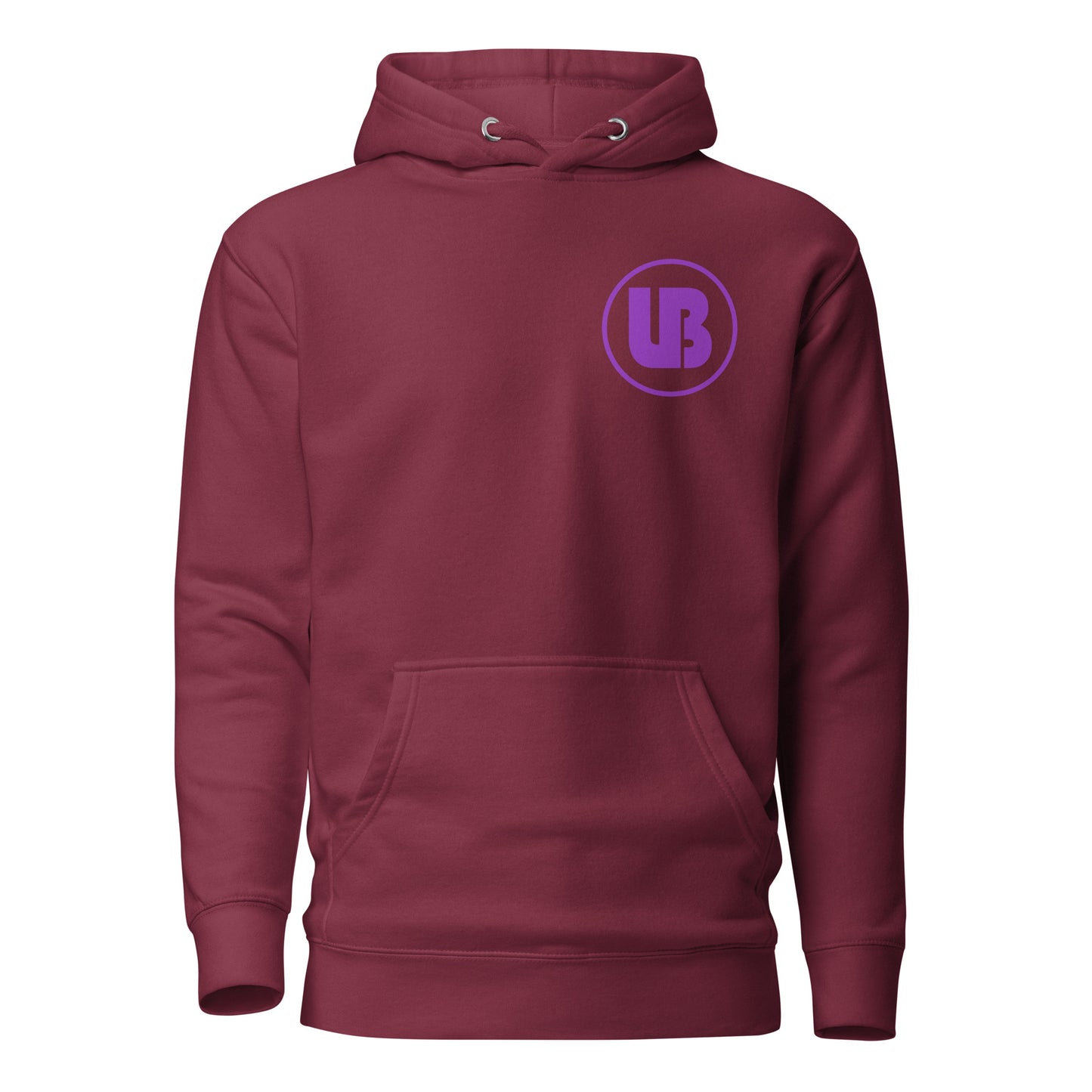 Classic logo (purple) - Sweatshirt à capuche unisex