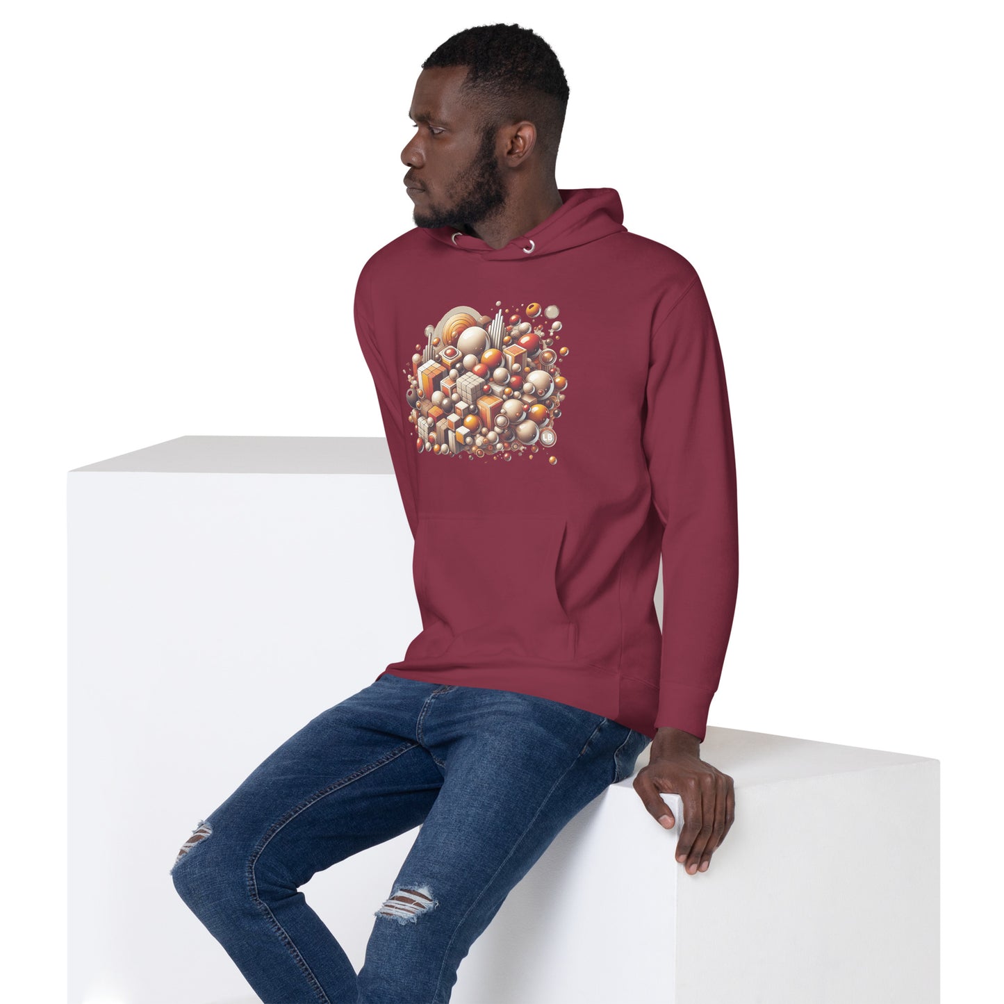 The city - Unisex Hoodie - Lavish Bubbles - LAVISH BUBBLES