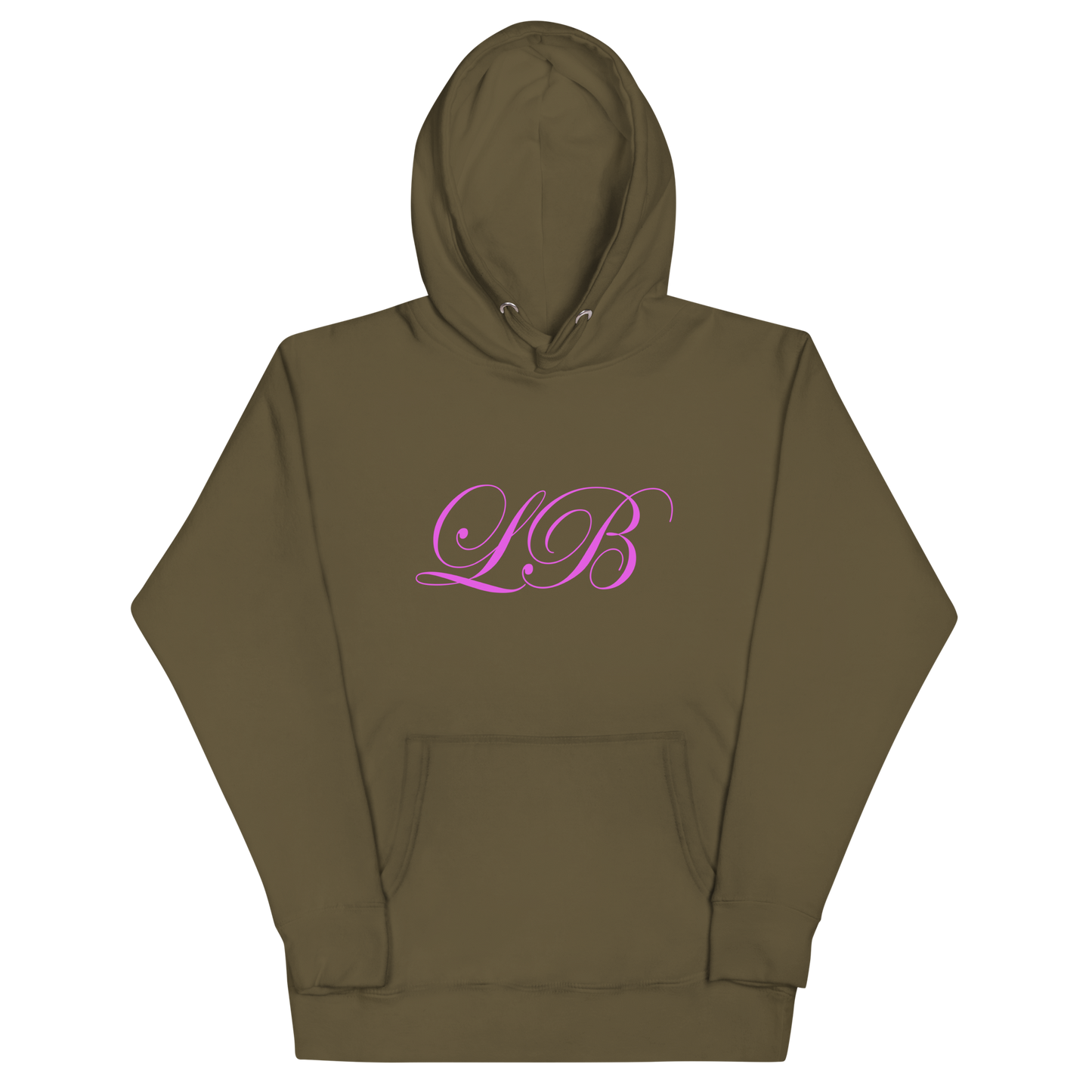 calligraphy (Pink) - Unisex Hoodie - Lavish Bubbles - LAVISH BUBBLES