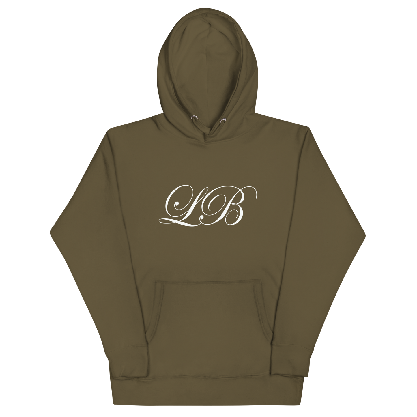 calligraphy (White) - Unisex Hoodie - Lavish Bubbles - LAVISH BUBBLES