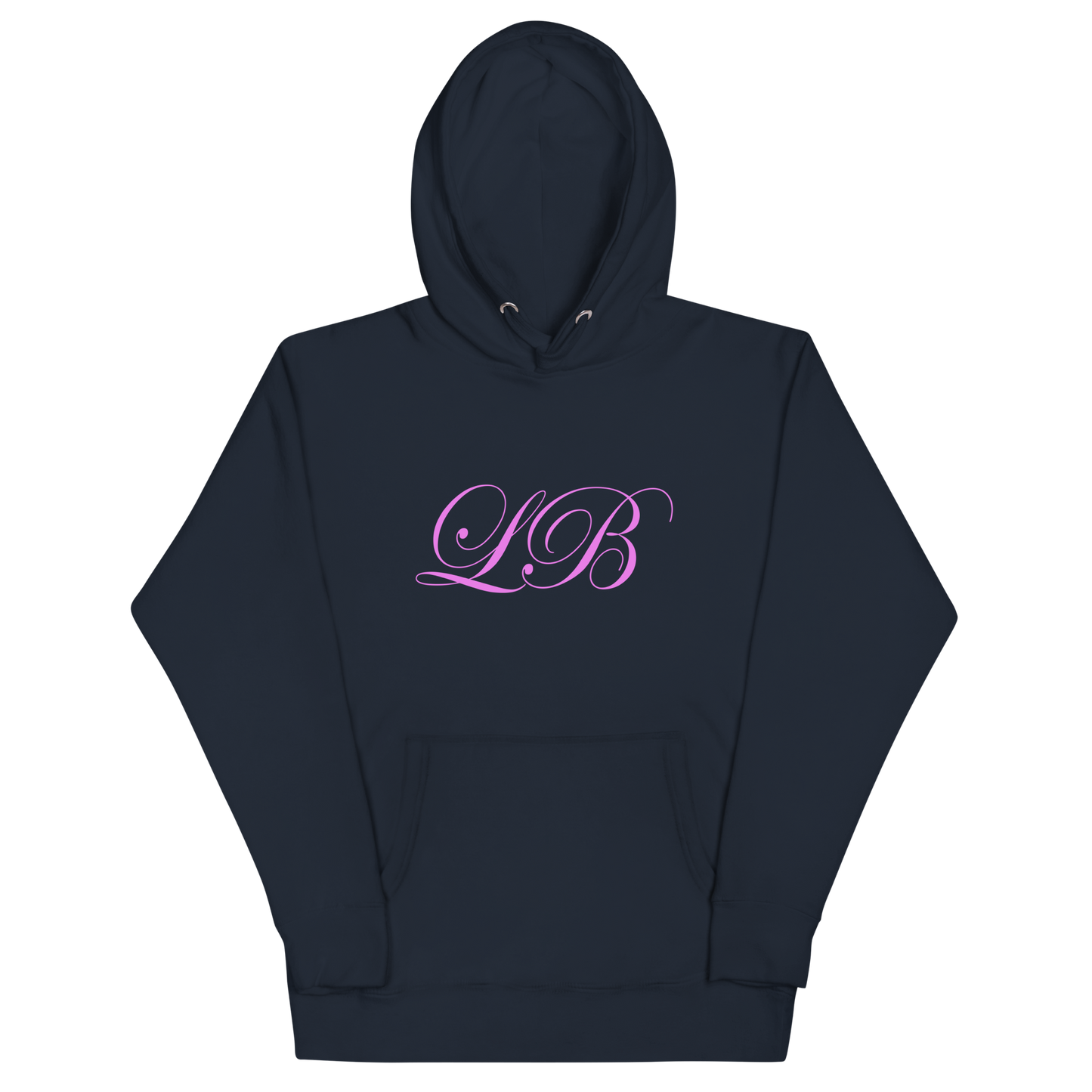 calligraphy (Pink) - Unisex Hoodie - Lavish Bubbles - LAVISH BUBBLES