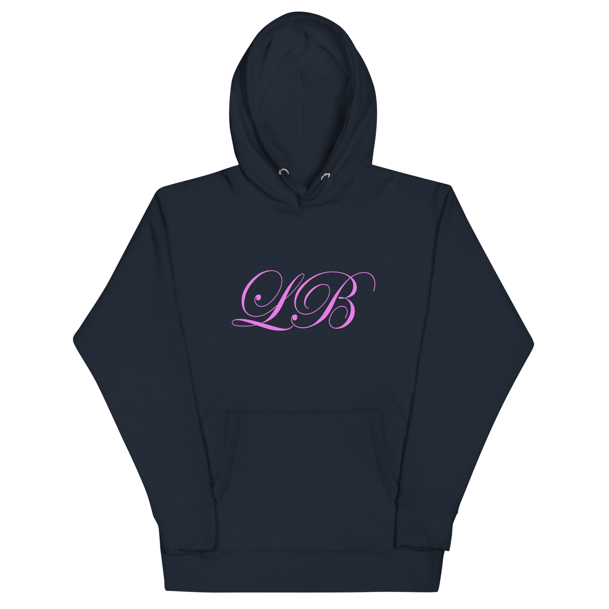 calligraphy (Pink) - Unisex Hoodie - Lavish Bubbles - LAVISH BUBBLES