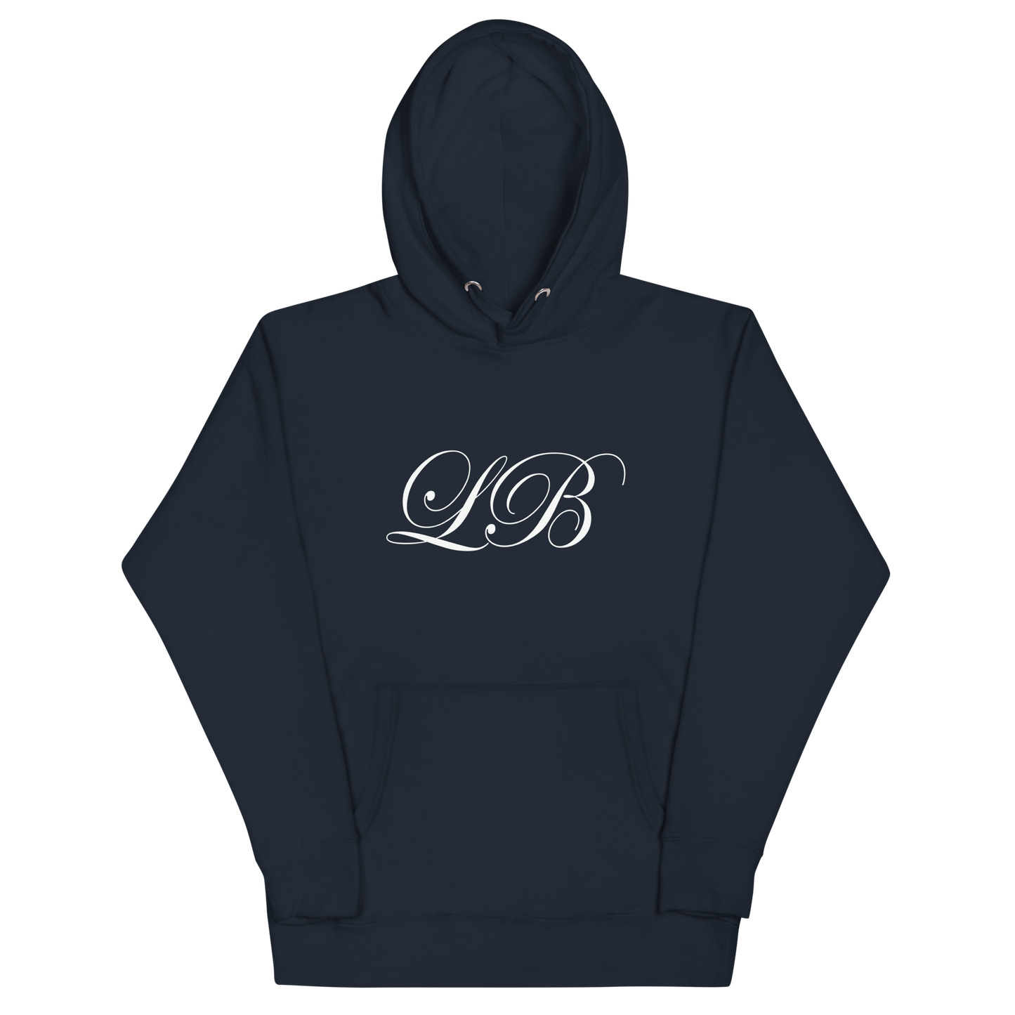 calligraphy (White) - Unisex Hoodie - Lavish Bubbles - LAVISH BUBBLES