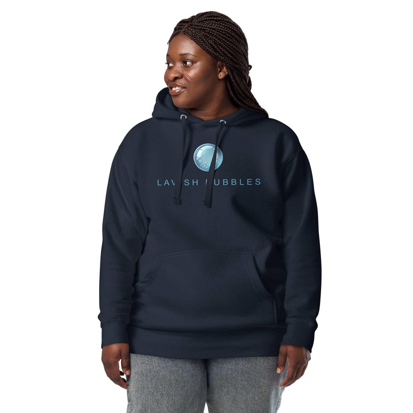 Blue Bubble - Unisex Hoodie - Lavish Bubbles - LAVISH BUBBLES