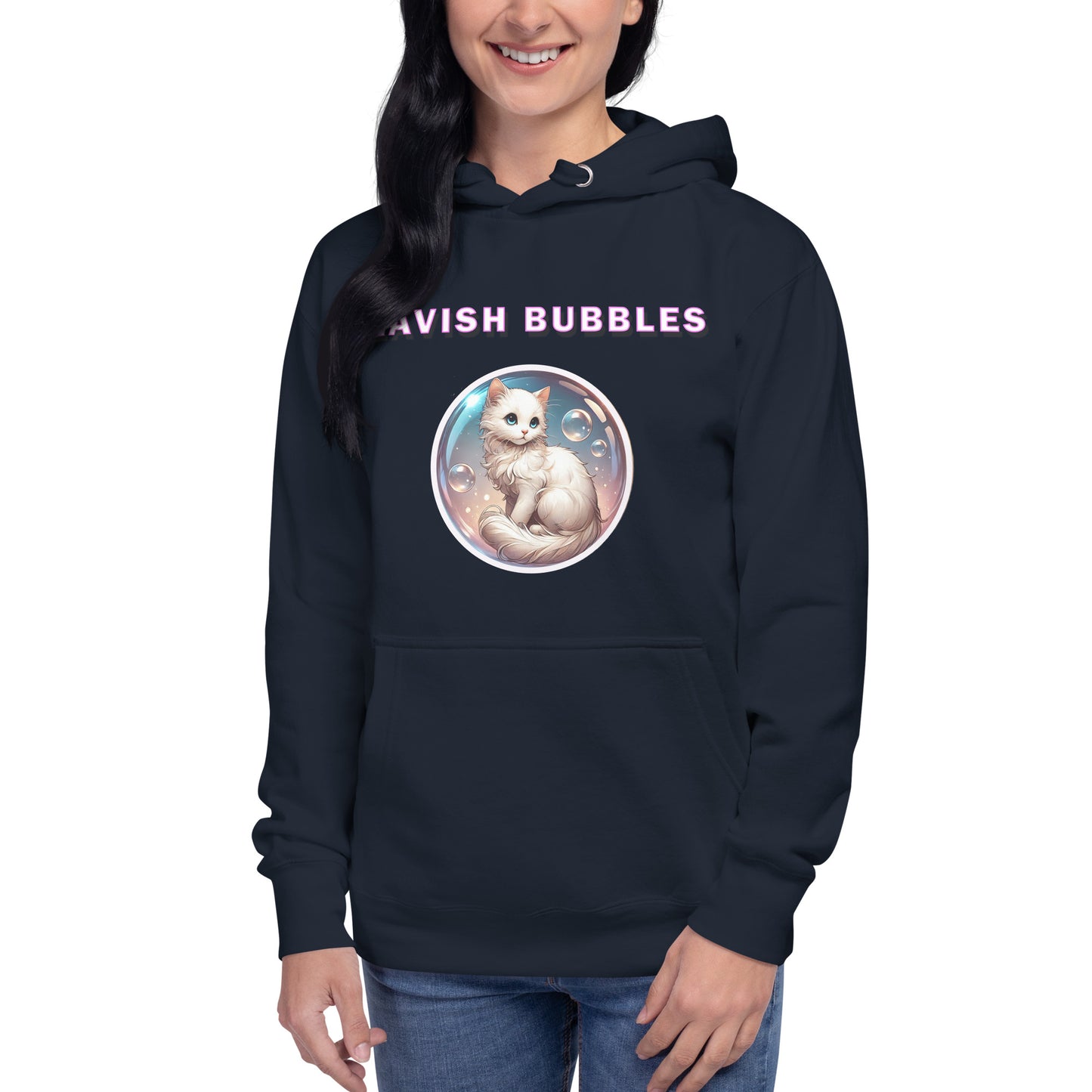 Fancy Kitty - Unisex Hoodie - Lavish Bubbles - LAVISH BUBBLES