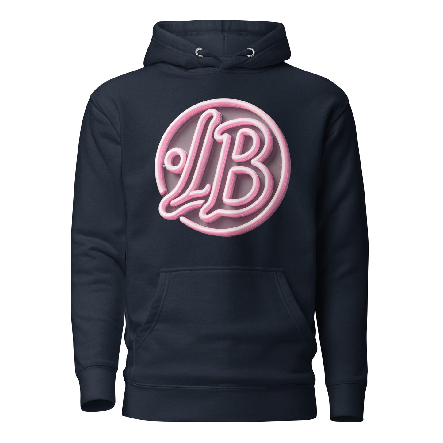 Neon rose - Unisex Hoodie - Lavish Bubbles - LAVISH BUBBLES