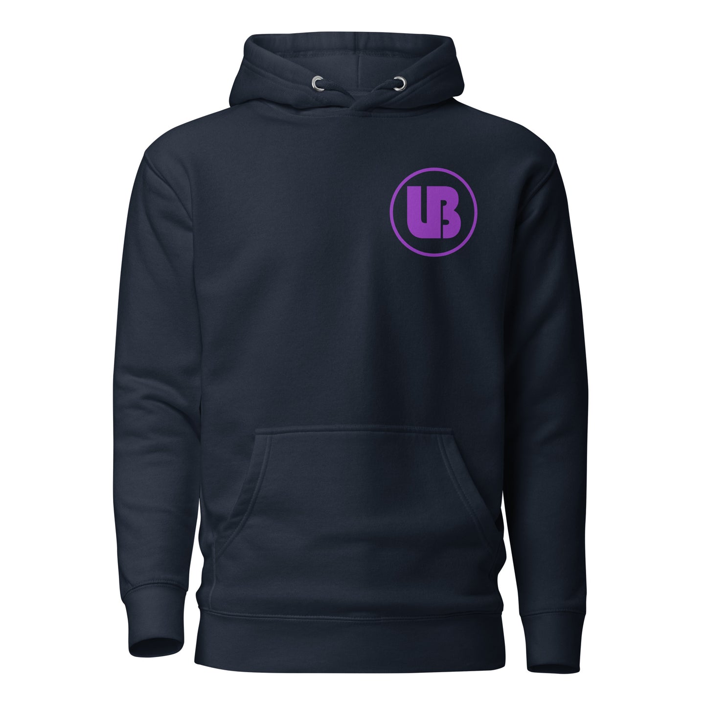 Classic logo (purple) - Sweatshirt à capuche unisex