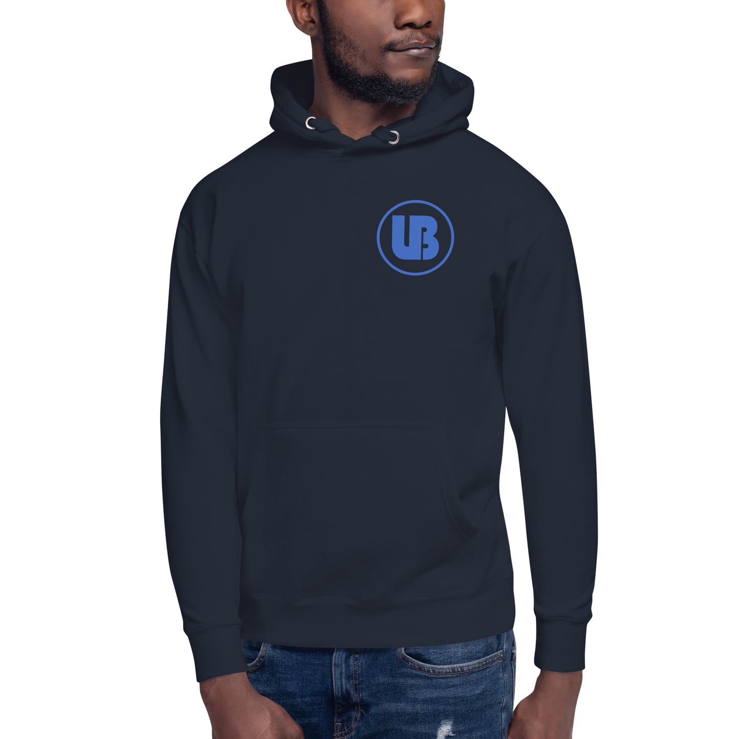 Classic logo (royal) - Sweatshirt à capuche unisex