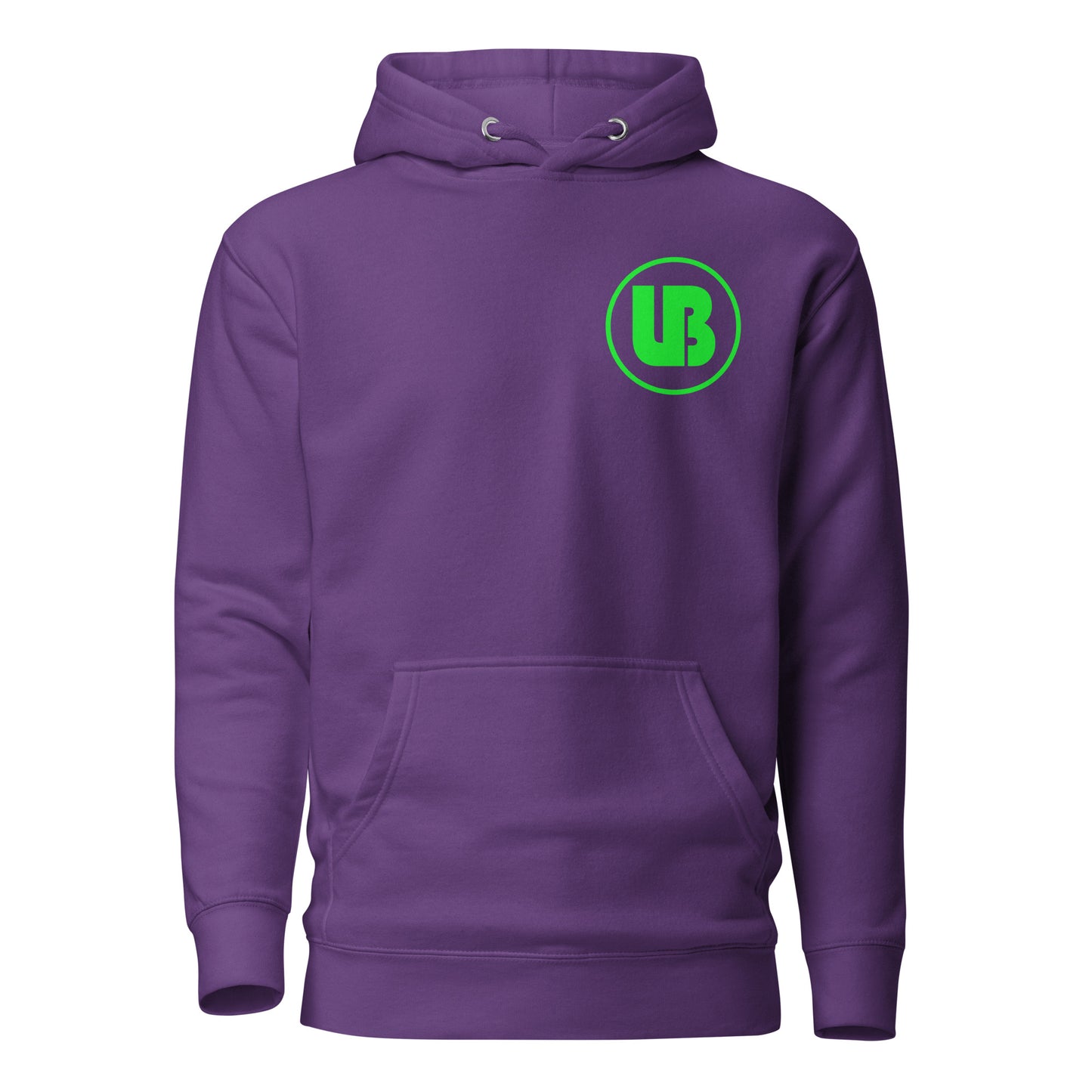 Classic logo (green) - Sweatshirt à capuche unisex