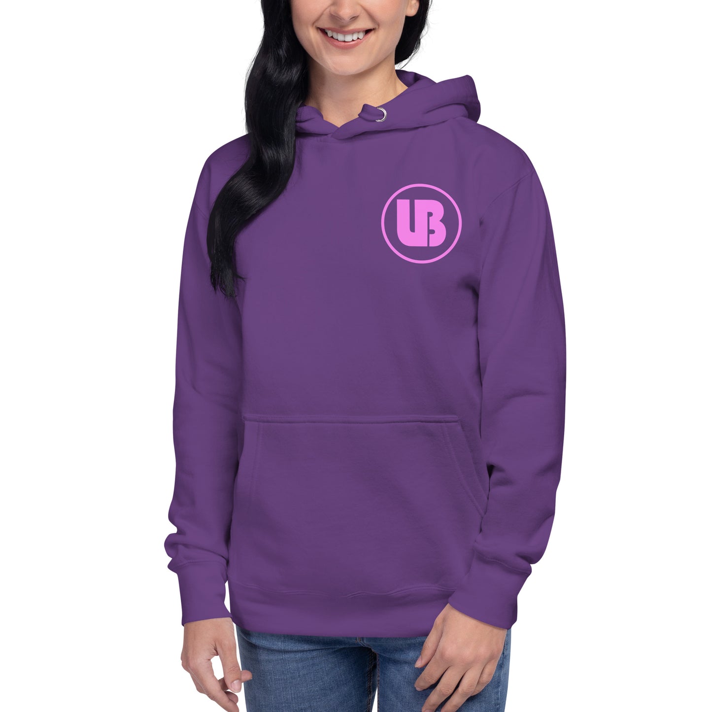 Classic logo (pink) - Sweatshirt à capuche unisex