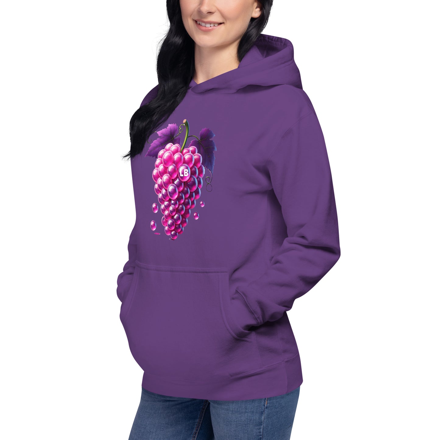 Grapes - Unisex Hoodie - Lavish Bubbles - LAVISH BUBBLES