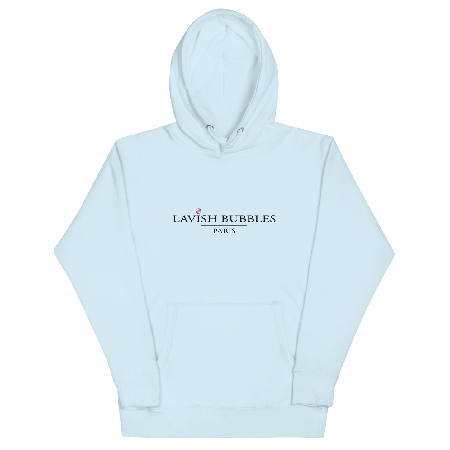 Paris Lavish Bubbles (black) - Unisex Hoodie - LAVISH BUBBLES