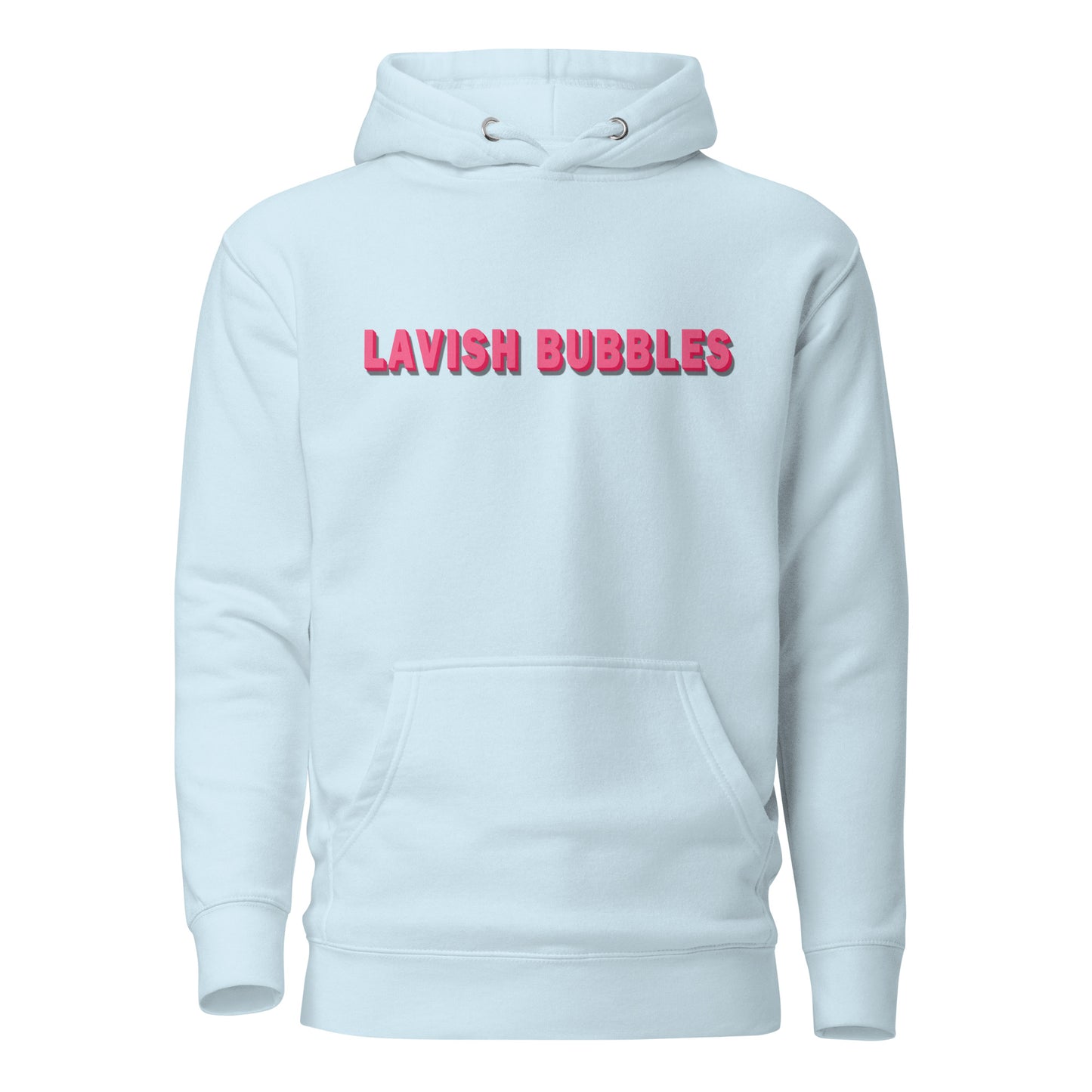 Pink name - Unisex Hoodie - Lavish Bubbles - LAVISH BUBBLES