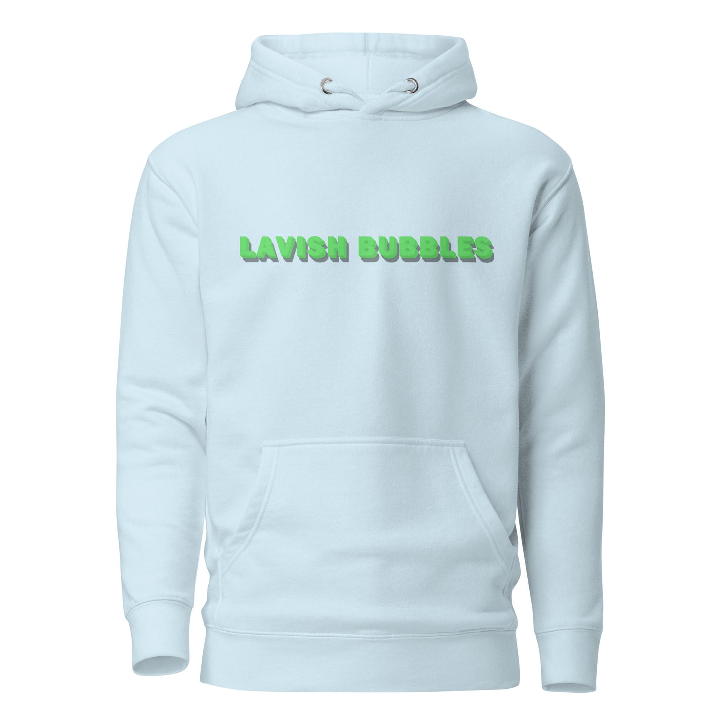 Green name - Unisex Hoodie - Lavish Bubbles - LAVISH BUBBLES