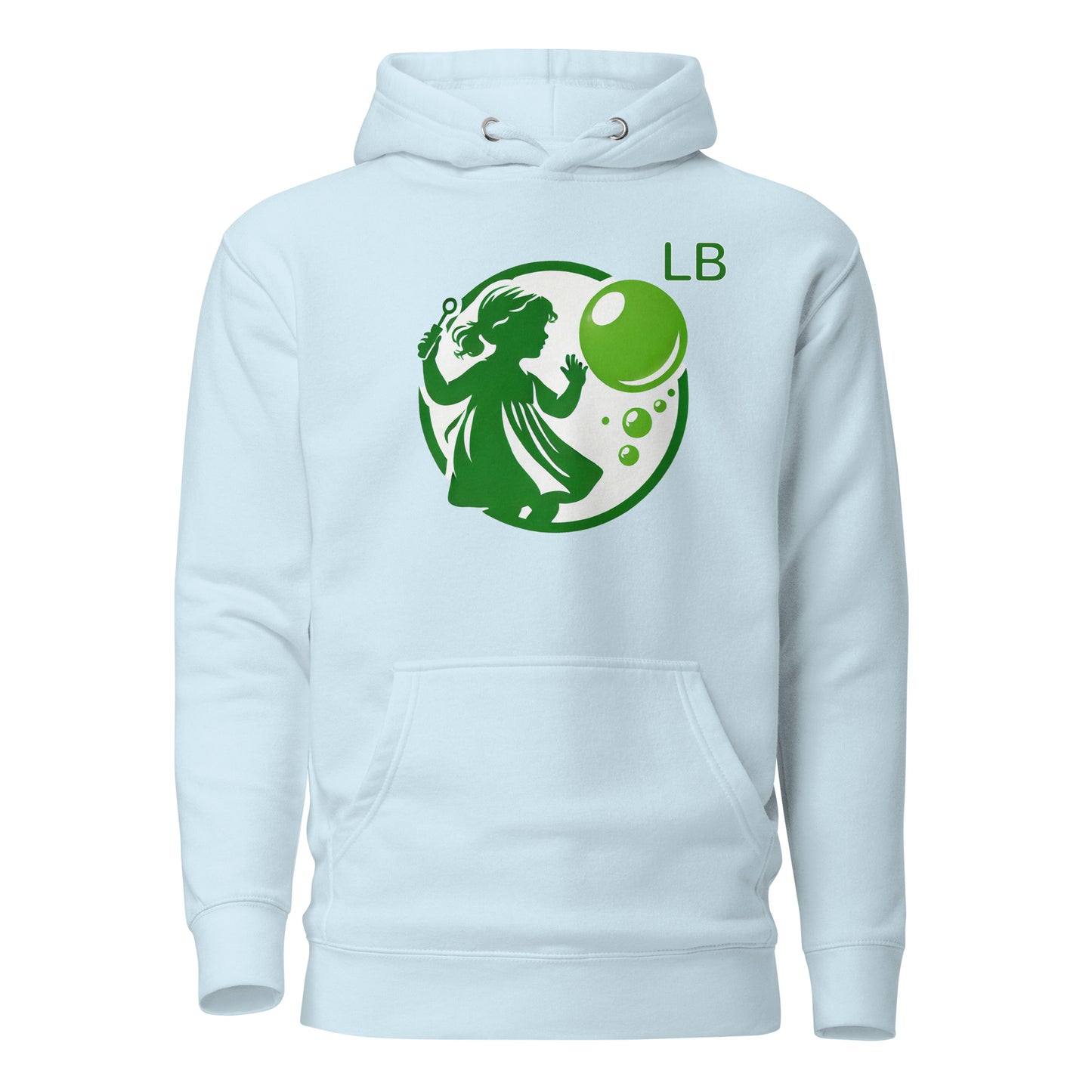 Green Girl - Unisex Hoodie - Lavish Bubbles - LAVISH BUBBLES