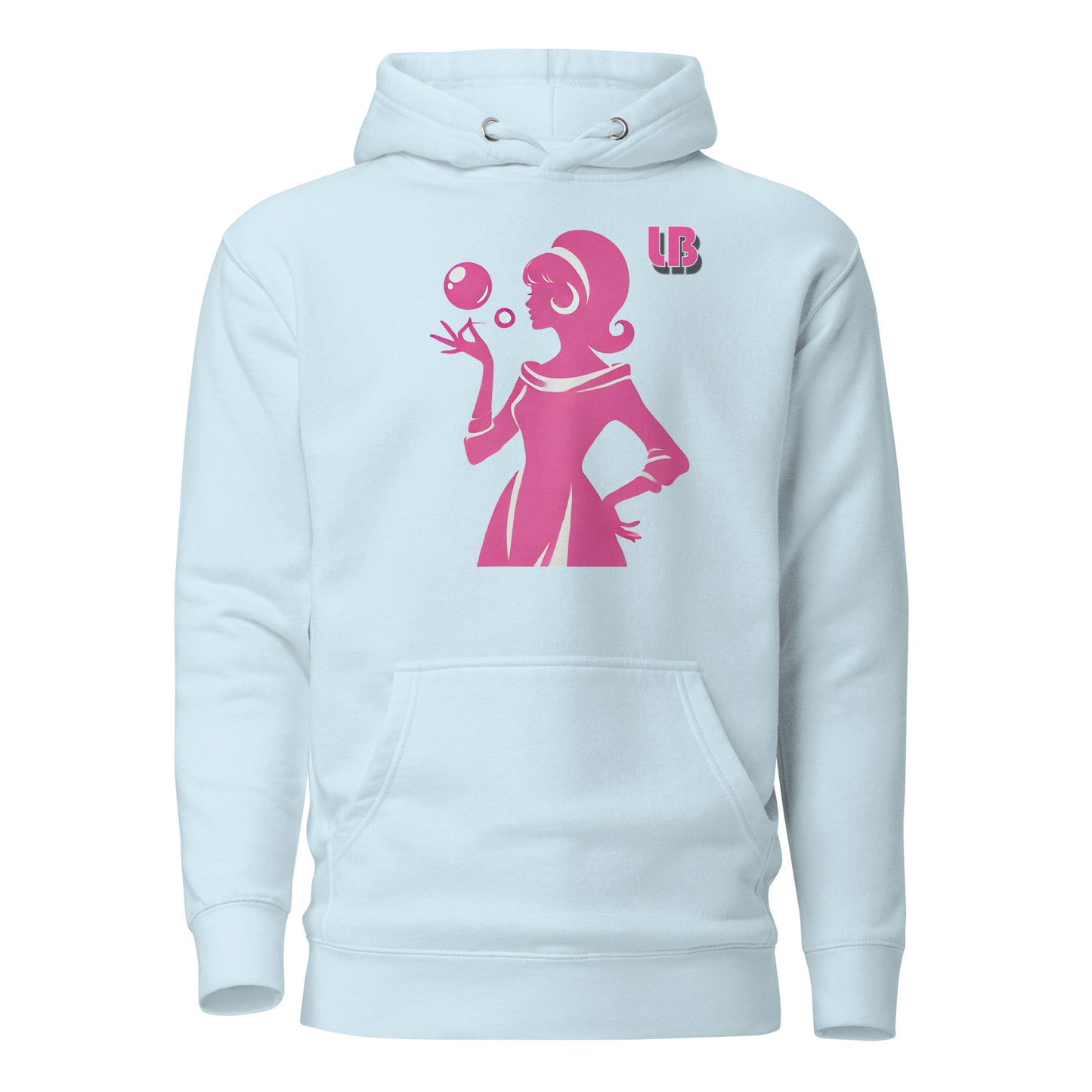 Pink 60s - Unisex Hoodie - Lavish Bubbles - LAVISH BUBBLES