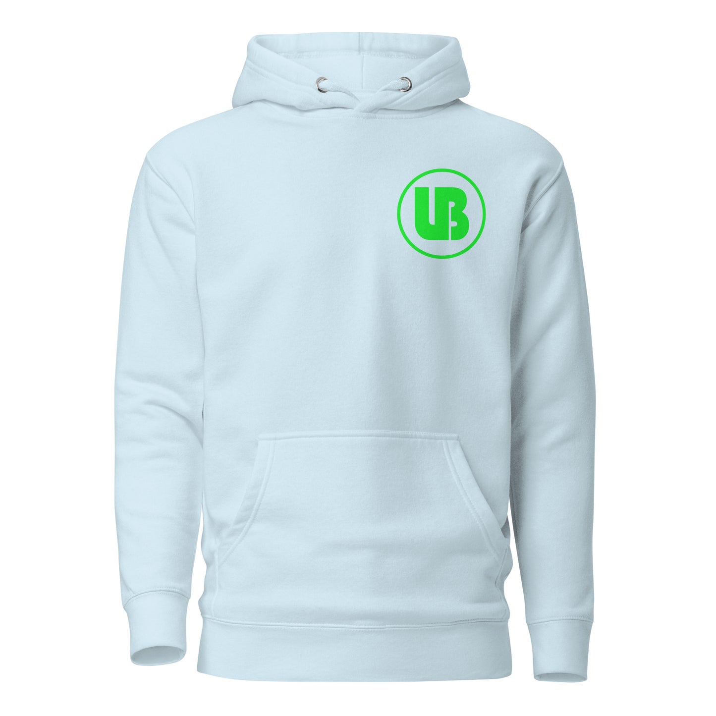 Classic logo (green) - Sweatshirt à capuche unisex