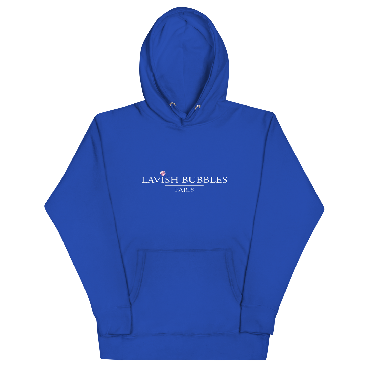 Paris Lavish Bubbles (White) - Unisex Hoodie - LAVISH BUBBLES