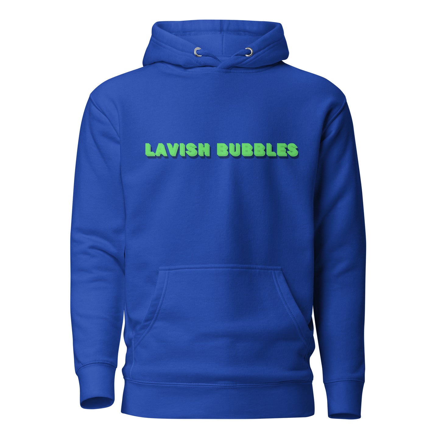 Green name - Unisex Hoodie - Lavish Bubbles - LAVISH BUBBLES