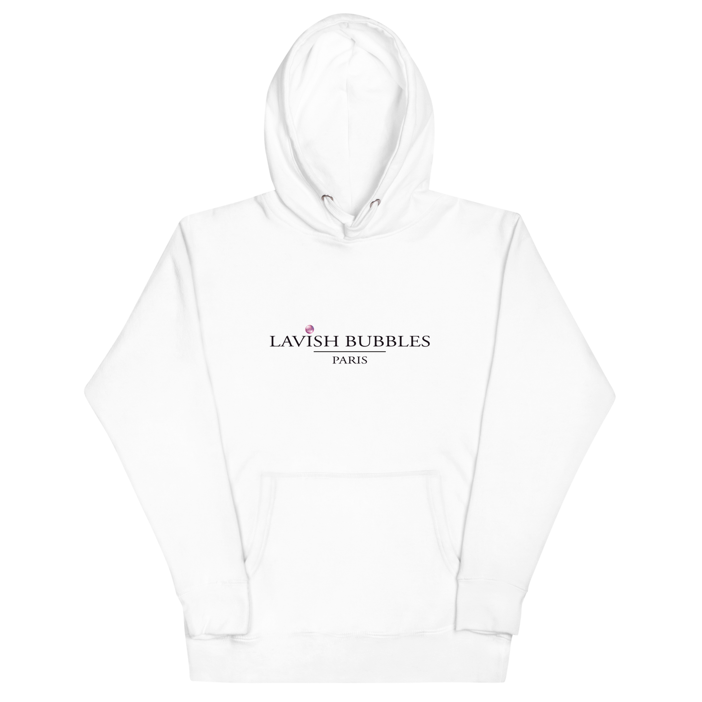 Paris Lavish Bubbles (black) - Unisex Hoodie - LAVISH BUBBLES