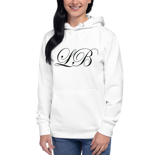 calligraphy (Black) - Unisex Hoodie - Lavish Bubbles - LAVISH BUBBLES