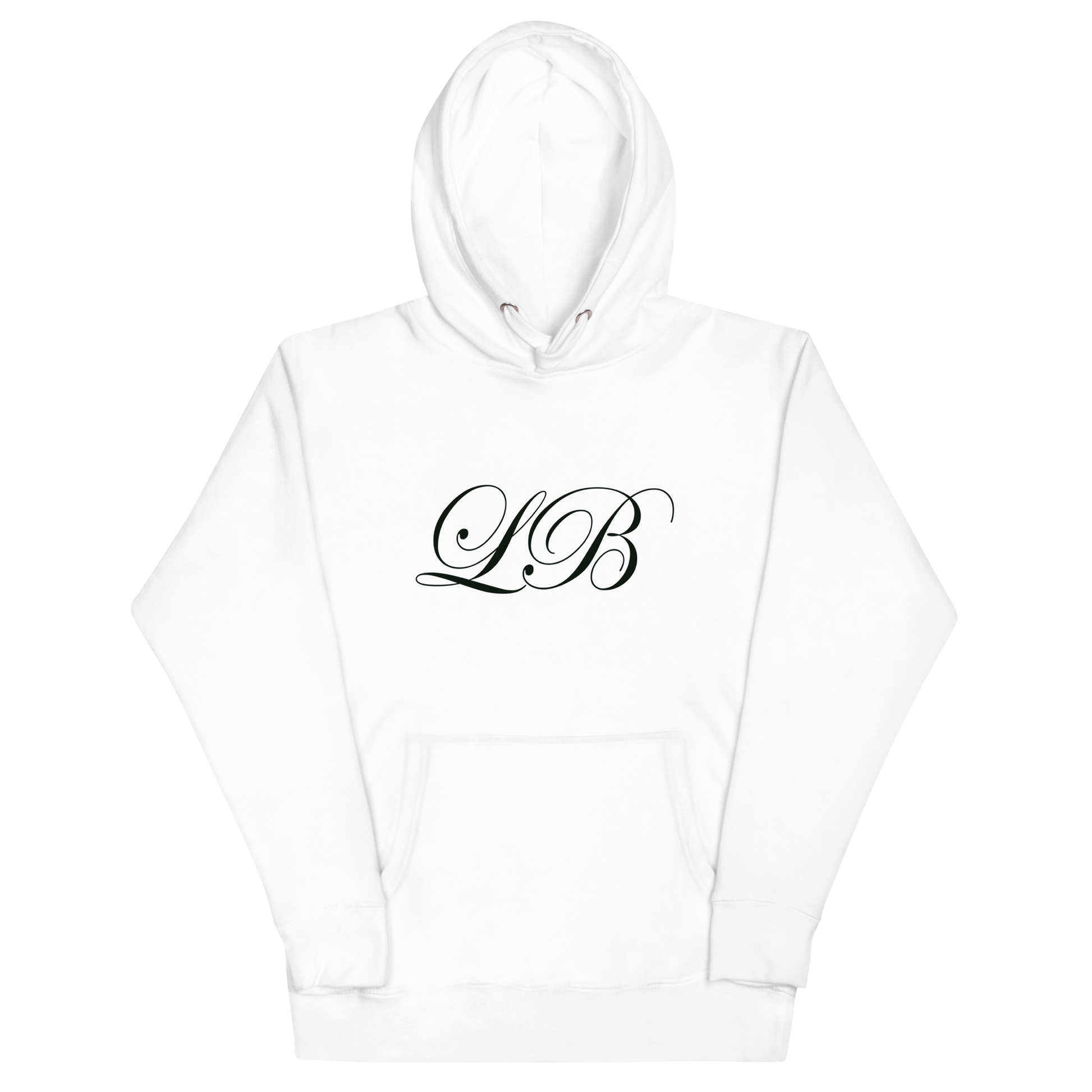 calligraphy (Black) - Unisex Hoodie - Lavish Bubbles - LAVISH BUBBLES