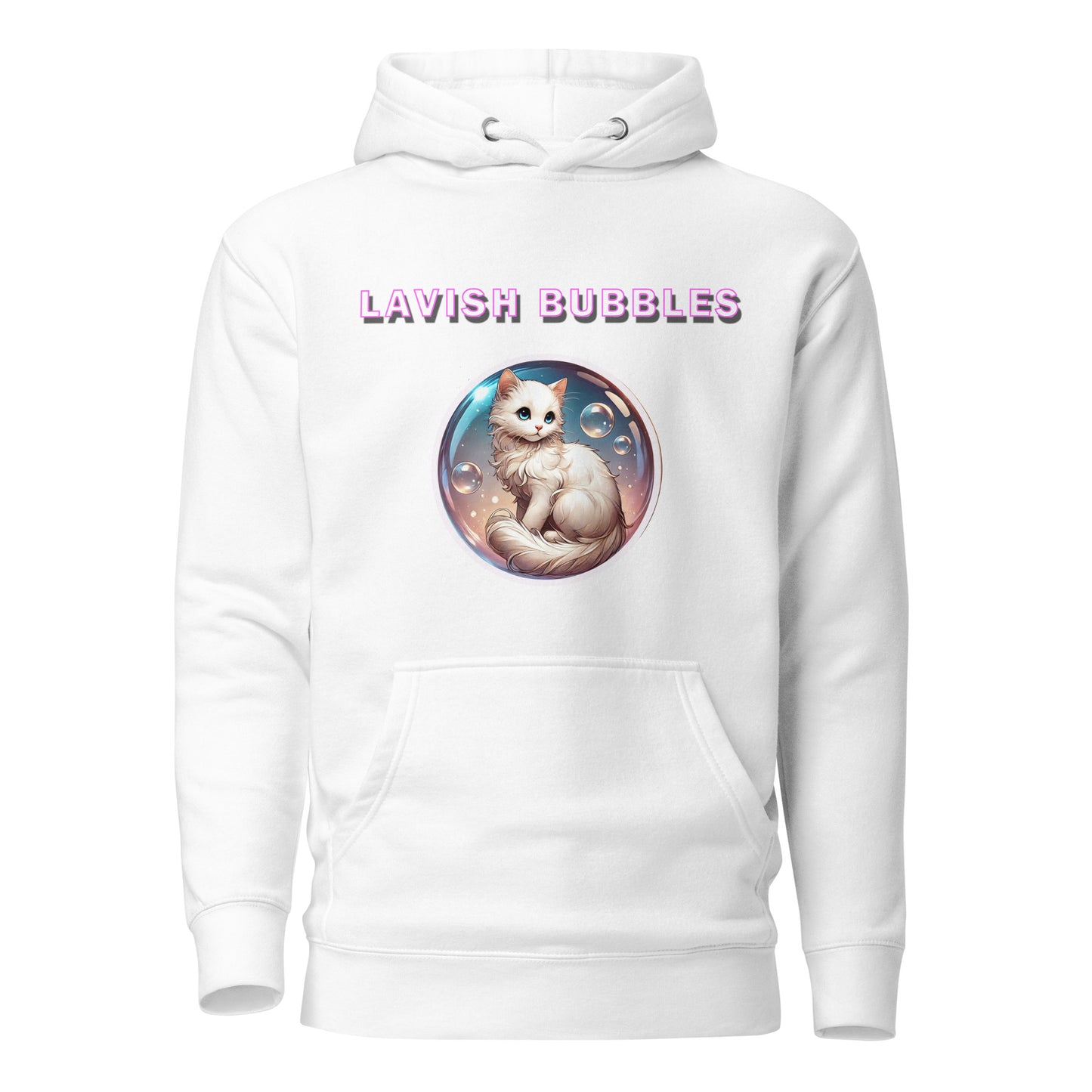 Fancy Kitty - Unisex Hoodie - Lavish Bubbles - LAVISH BUBBLES