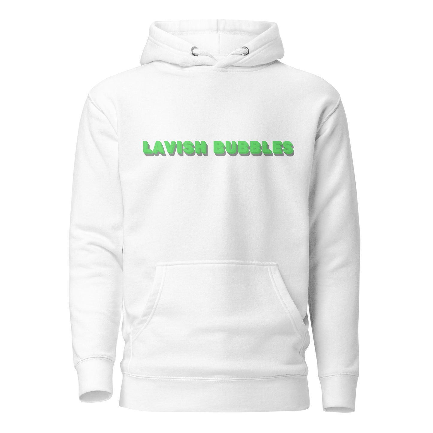 Green name - Unisex Hoodie - Lavish Bubbles - LAVISH BUBBLES