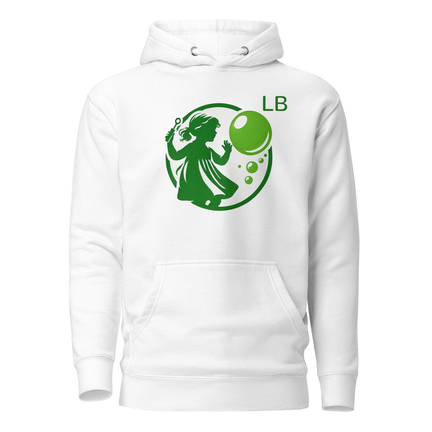 Green Girl - Unisex Hoodie - Lavish Bubbles - LAVISH BUBBLES