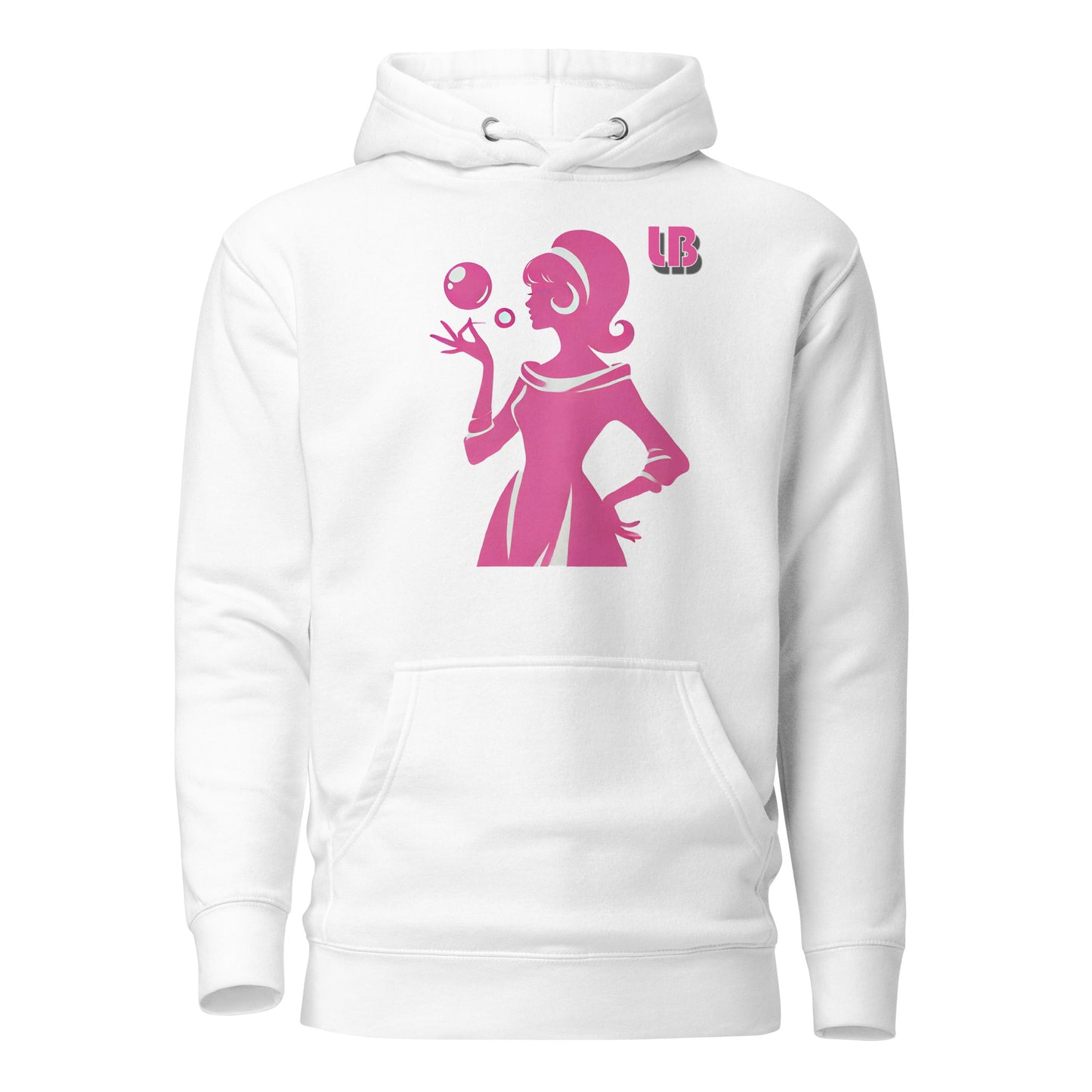 Pink 60s - Unisex Hoodie - Lavish Bubbles - LAVISH BUBBLES