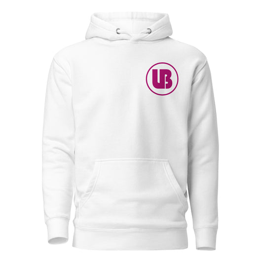 Classic logo (berry) - Sweatshirt à capuche unisex