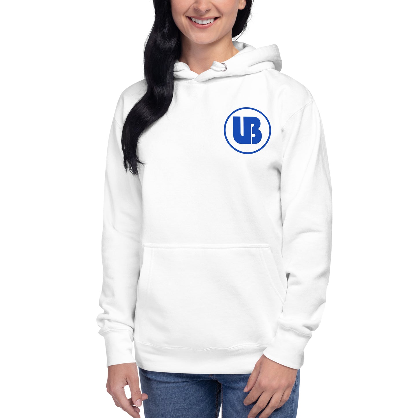 Classic logo (royal) - Sweatshirt à capuche unisex