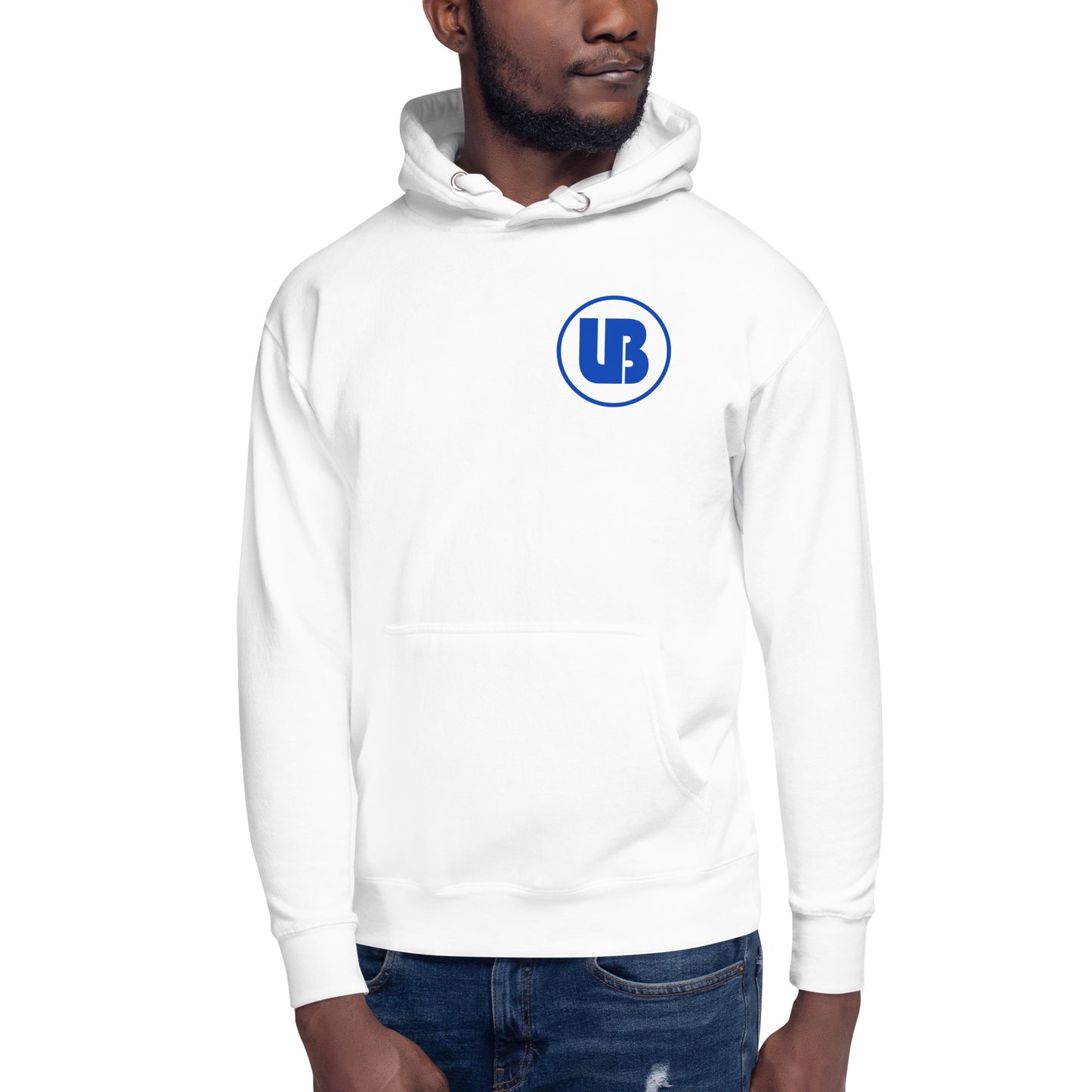 Classic logo (royal) - Sweatshirt à capuche unisex