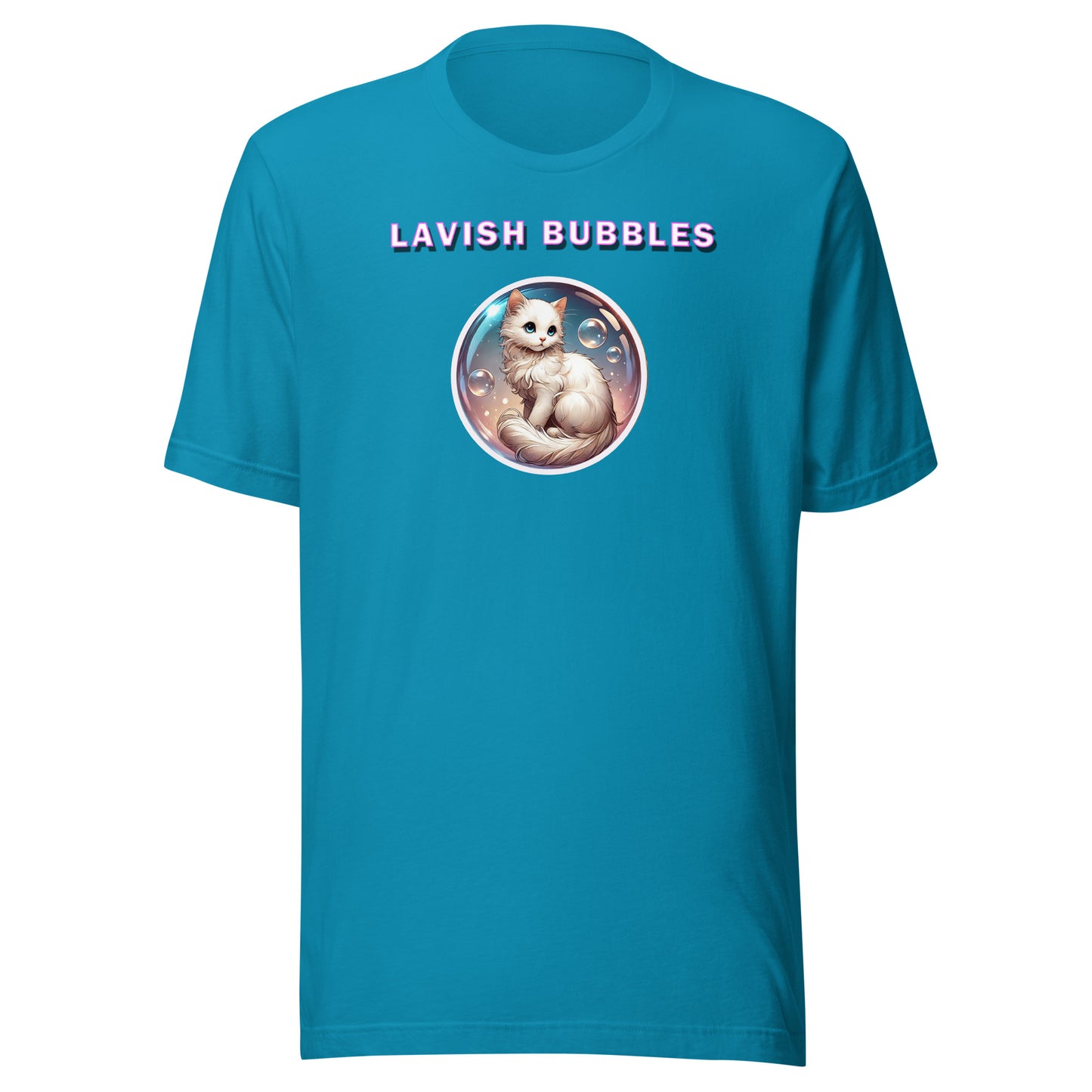 Fancy Kitty - Unisex t-shirt - Lavish Bubbles - LAVISH BUBBLES