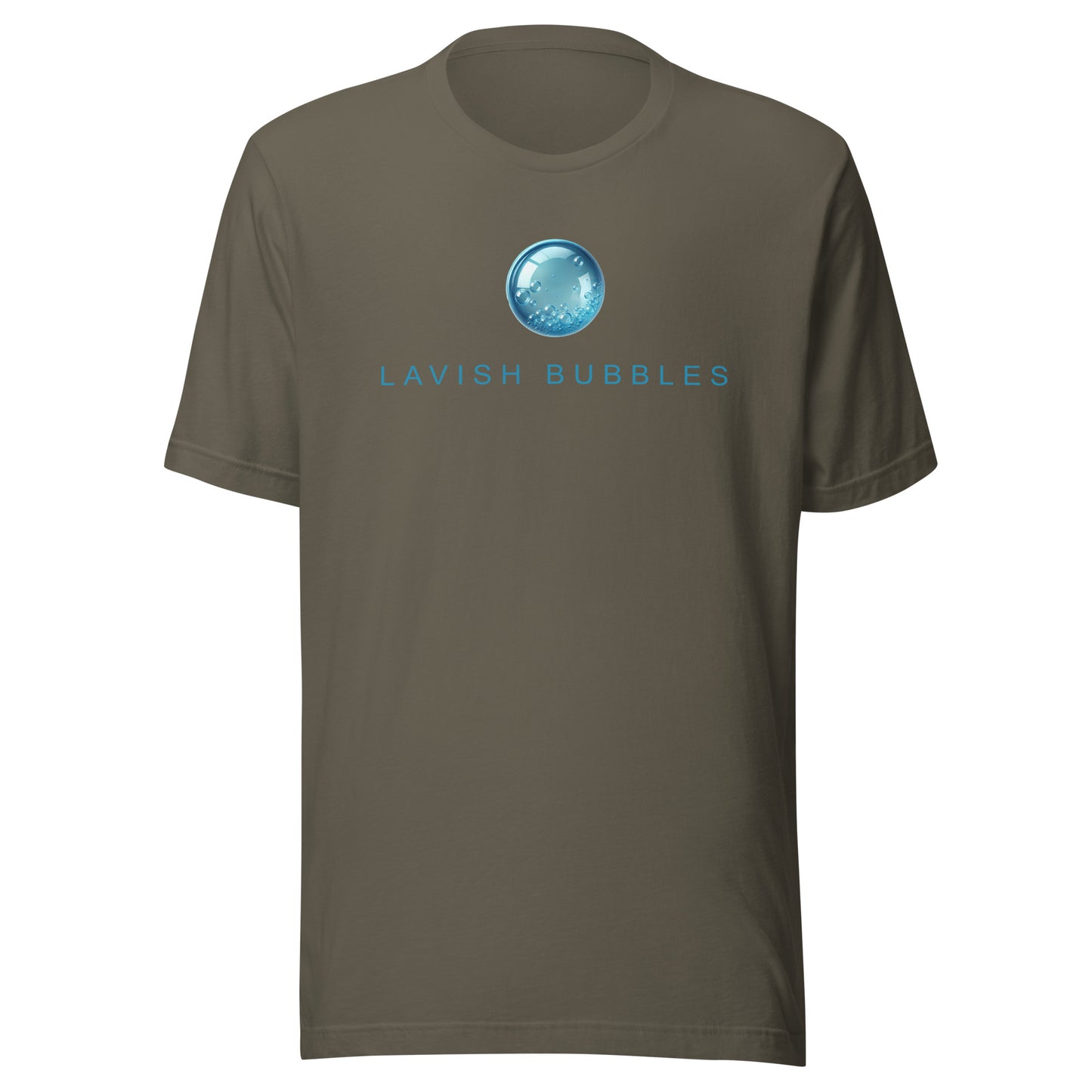 Blue Bubble - Unisex t-shirt - Lavish Bubbles - LAVISH BUBBLES