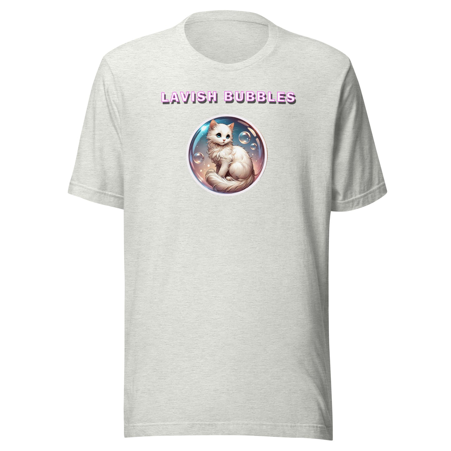 Fancy Kitty - Unisex t-shirt - Lavish Bubbles - LAVISH BUBBLES