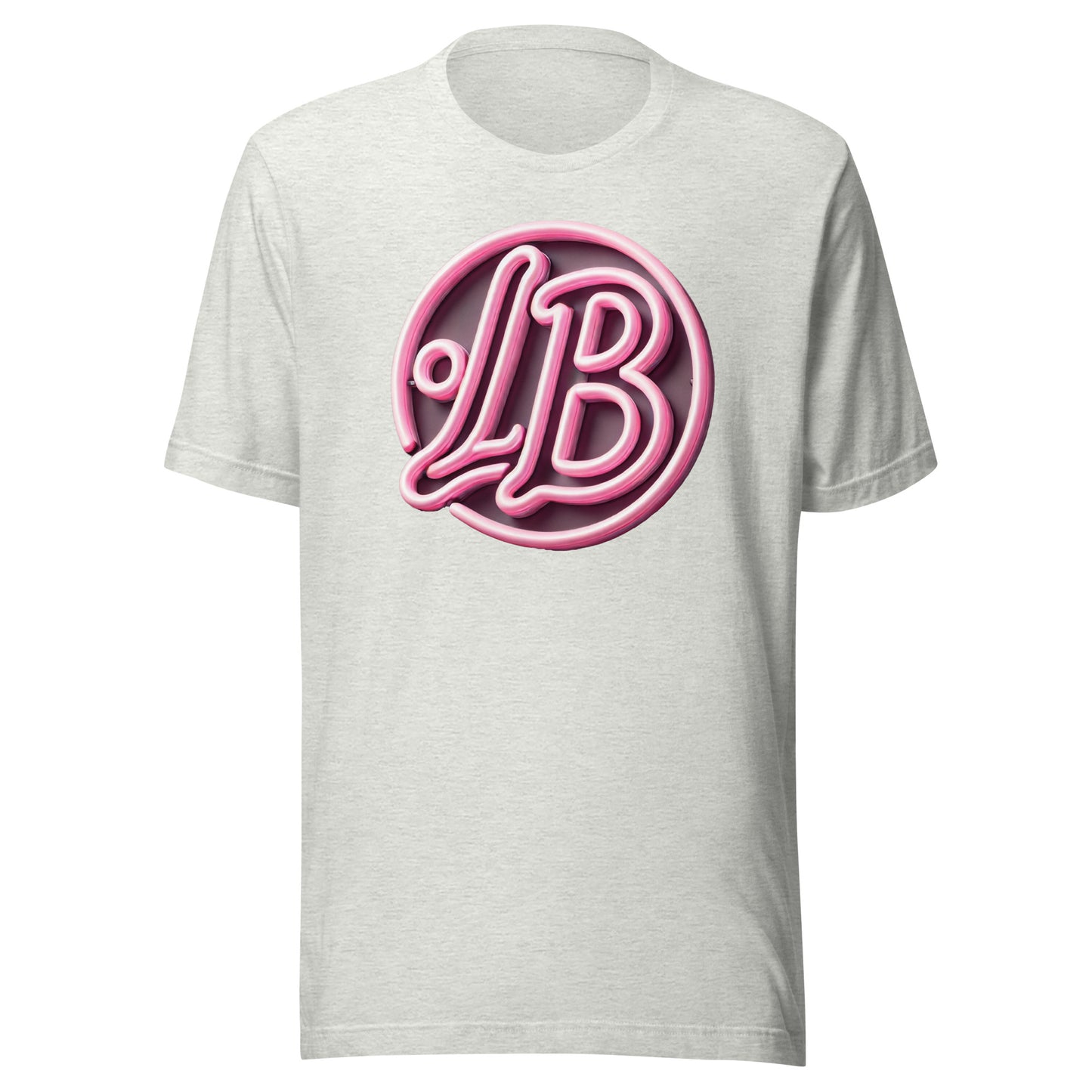 Neon rose - Unisex t-shirt - Lavish Bubbles - LAVISH BUBBLES