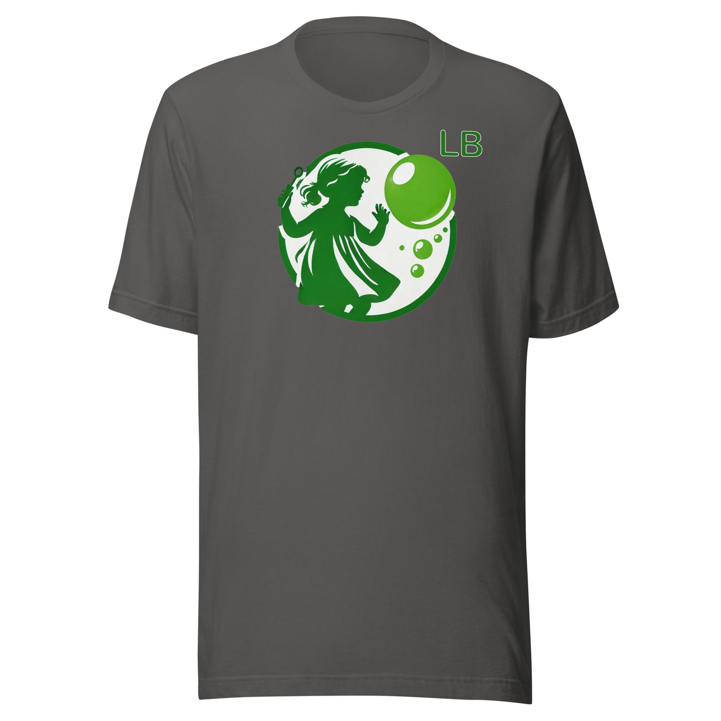 Green Girl - Unisex t-shirt - Lavish Bubbles - LAVISH BUBBLES