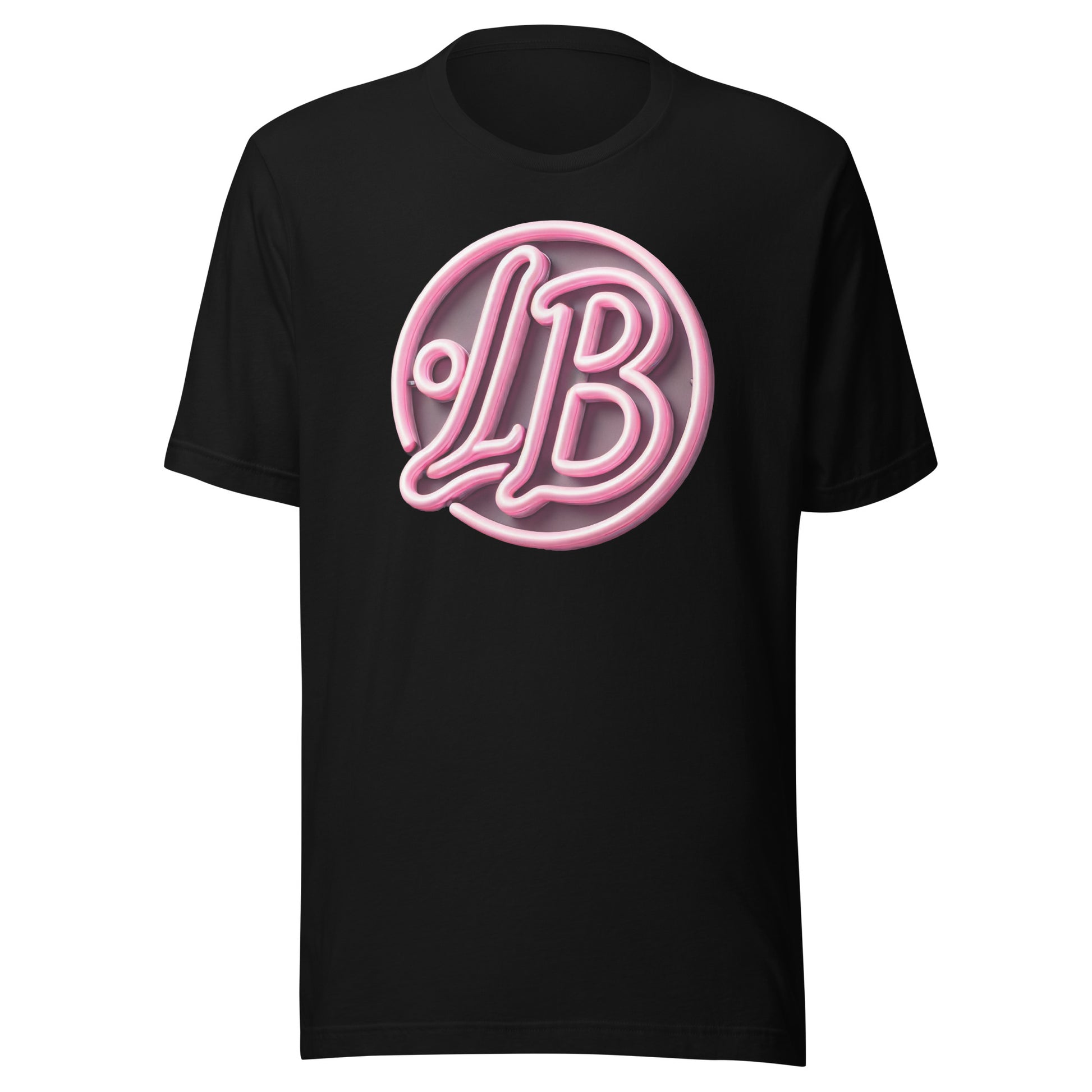 Neon rose - Unisex t-shirt - Lavish Bubbles - LAVISH BUBBLES