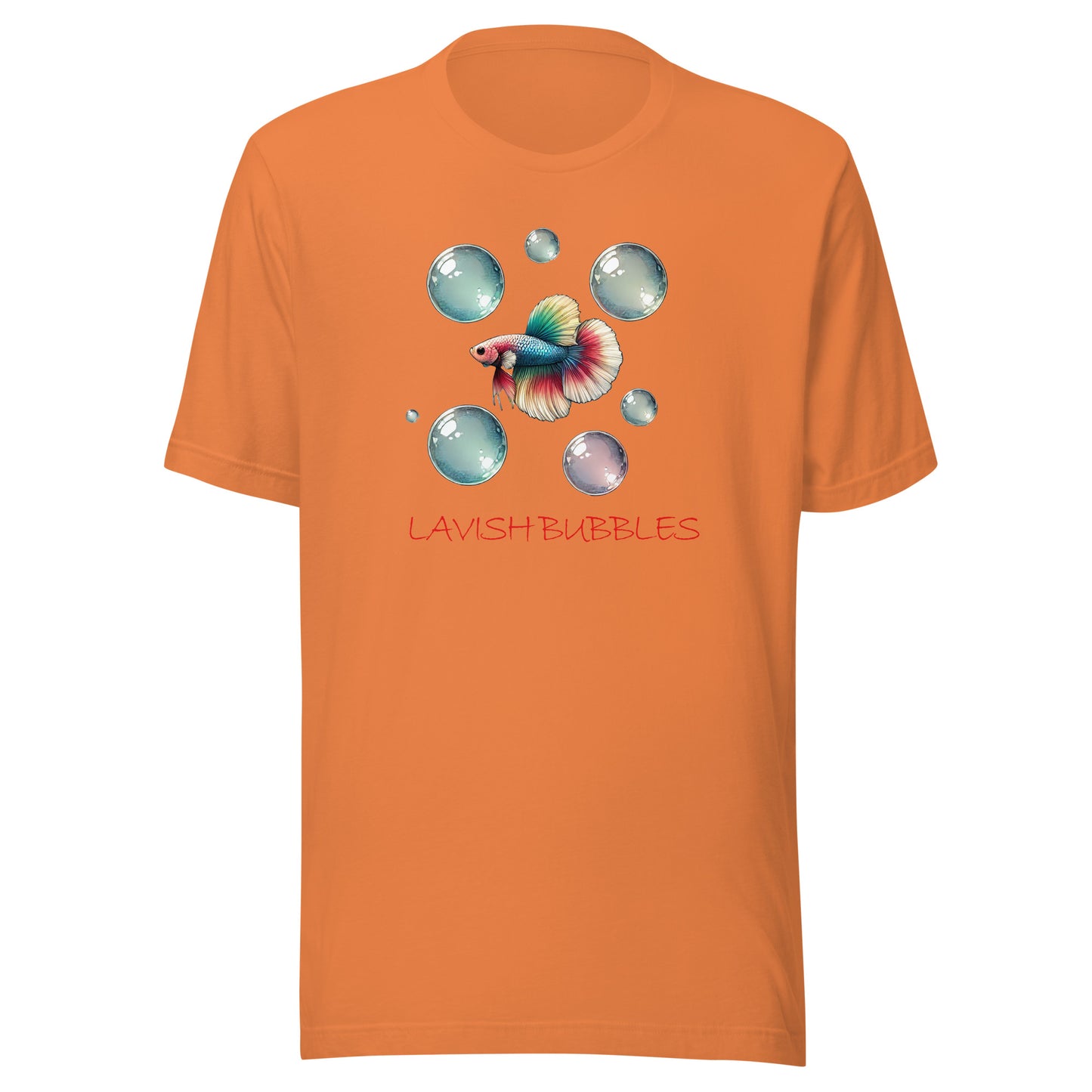 Fish & bubbles - T-shirt Unisex