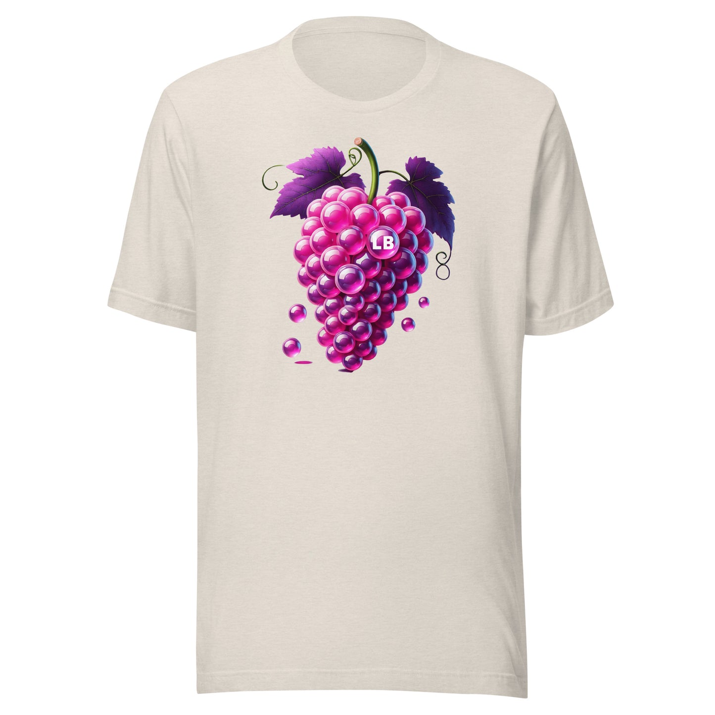 Grapes - Unisex t-shirt - Lavish Bubbles - LAVISH BUBBLES