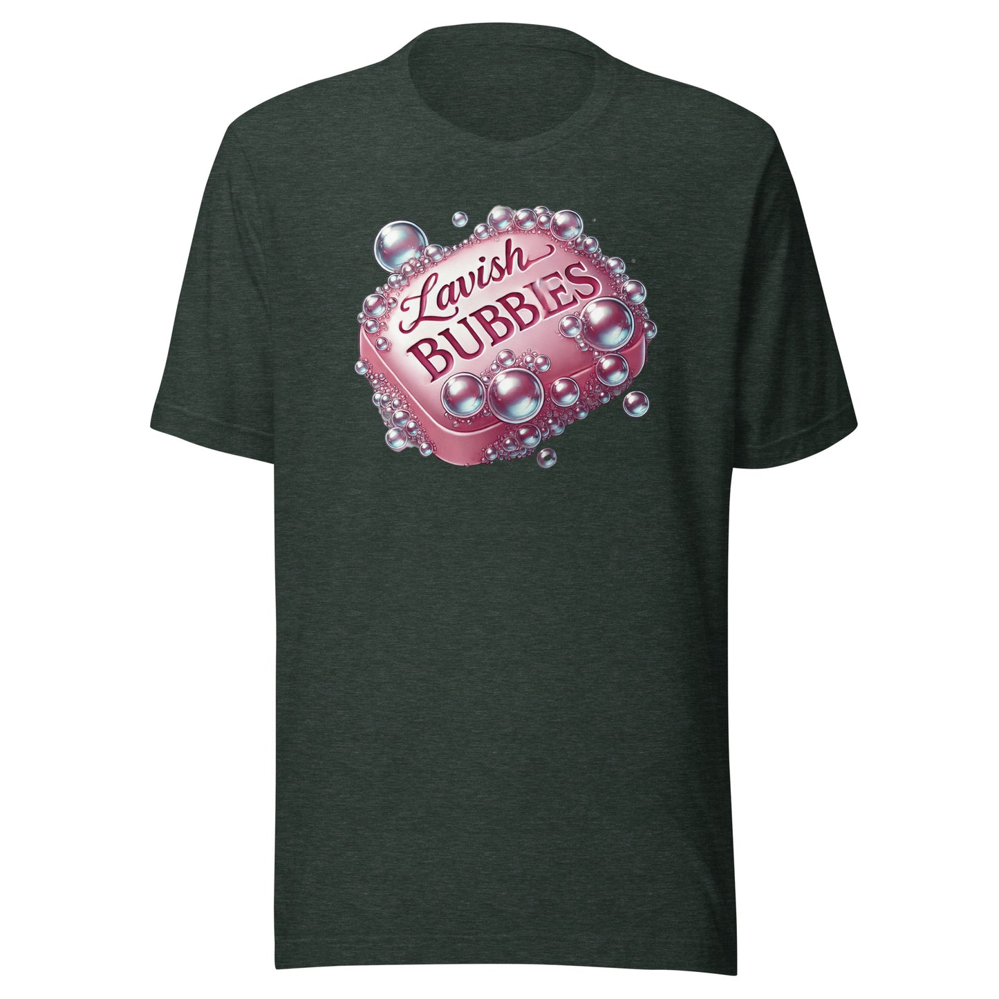 Soapy Bubbles - Unisex t-shirt - Lavish Bubbles - LAVISH BUBBLES